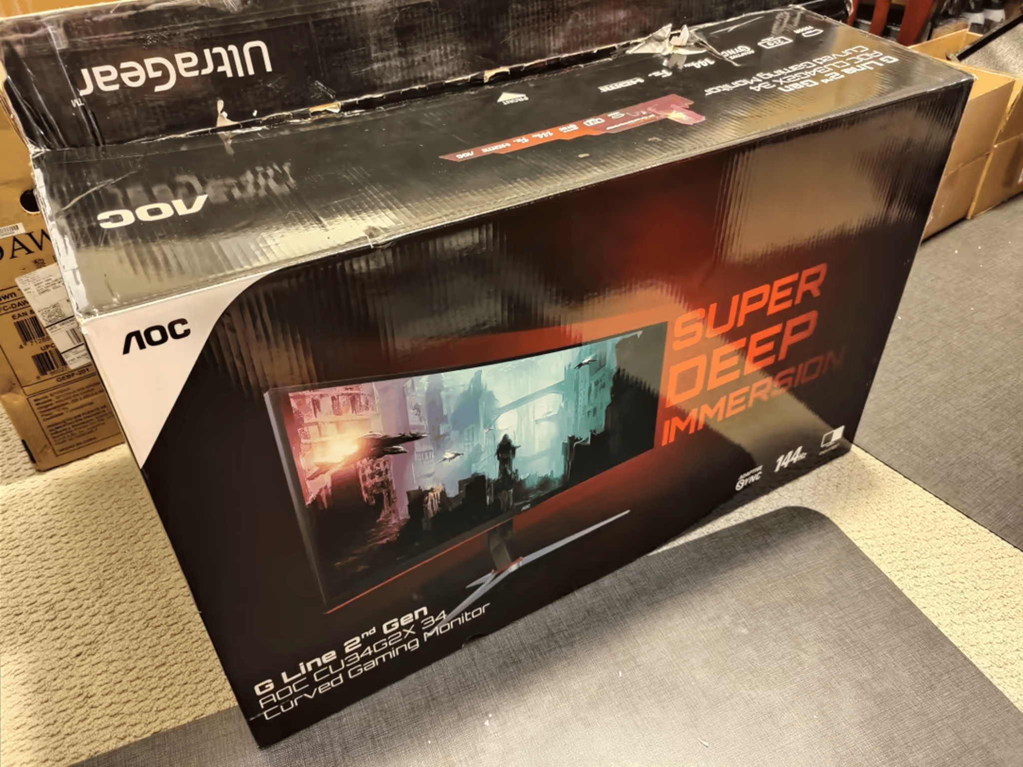 AOC 34" 1440p Gaming Ultrawide | CU34G2X