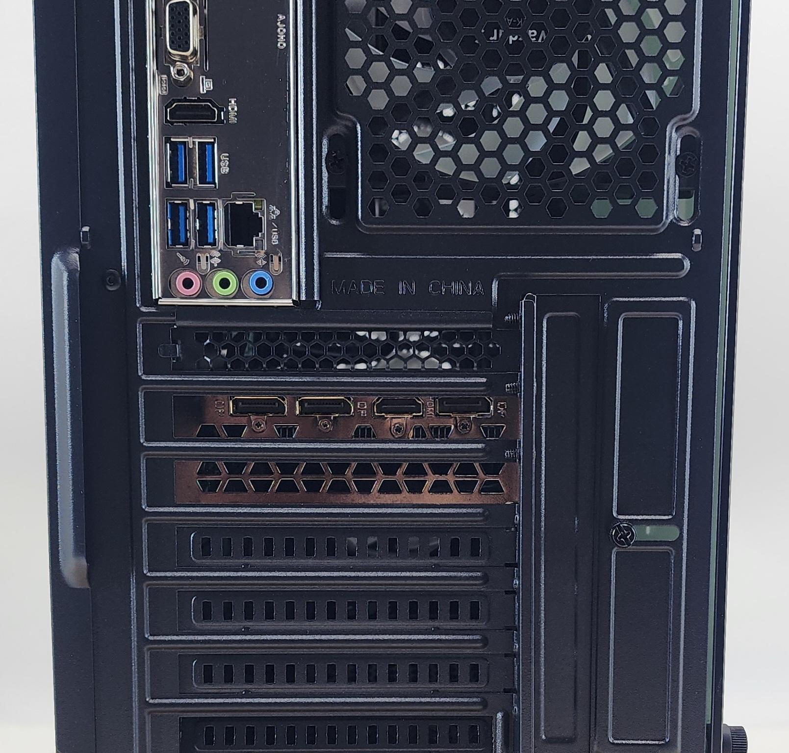 Gaming PC Ryzen 5 3600 16GB RAM 500GB SSD GTX 1660 Ti 6GB Windows 11 Computer