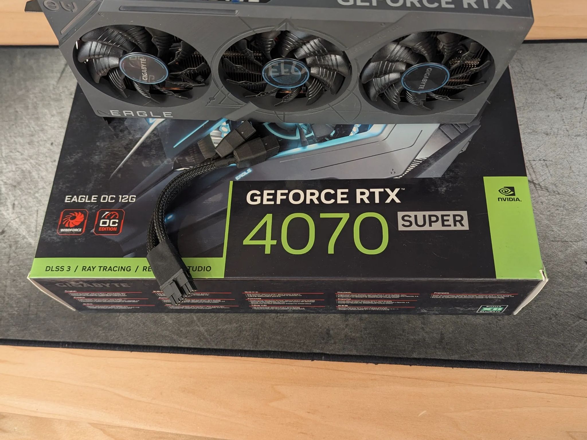 ⚡ Gigabyte Eagle RTX 4070 Super  12GB – 1440p & 4K Ready | Clean, Cool & Powerful 🦅🔹
