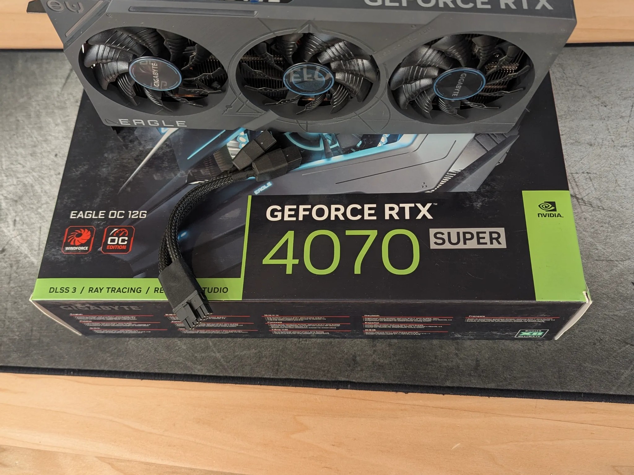 ⚡ Gigabyte Eagle RTX 4070 Super  12GB – 1440p & 4K Ready | Clean, Cool & Powerful 🦅🔹