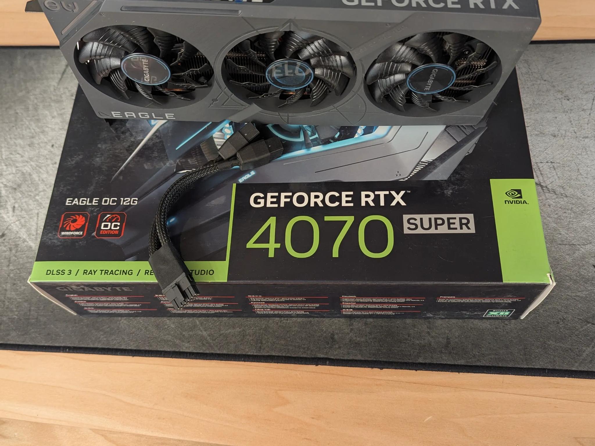⚡ Gigabyte Eagle RTX 4070 Super  12GB – 1440p & 4K Ready | Clean, Cool & Powerful 🦅🔹