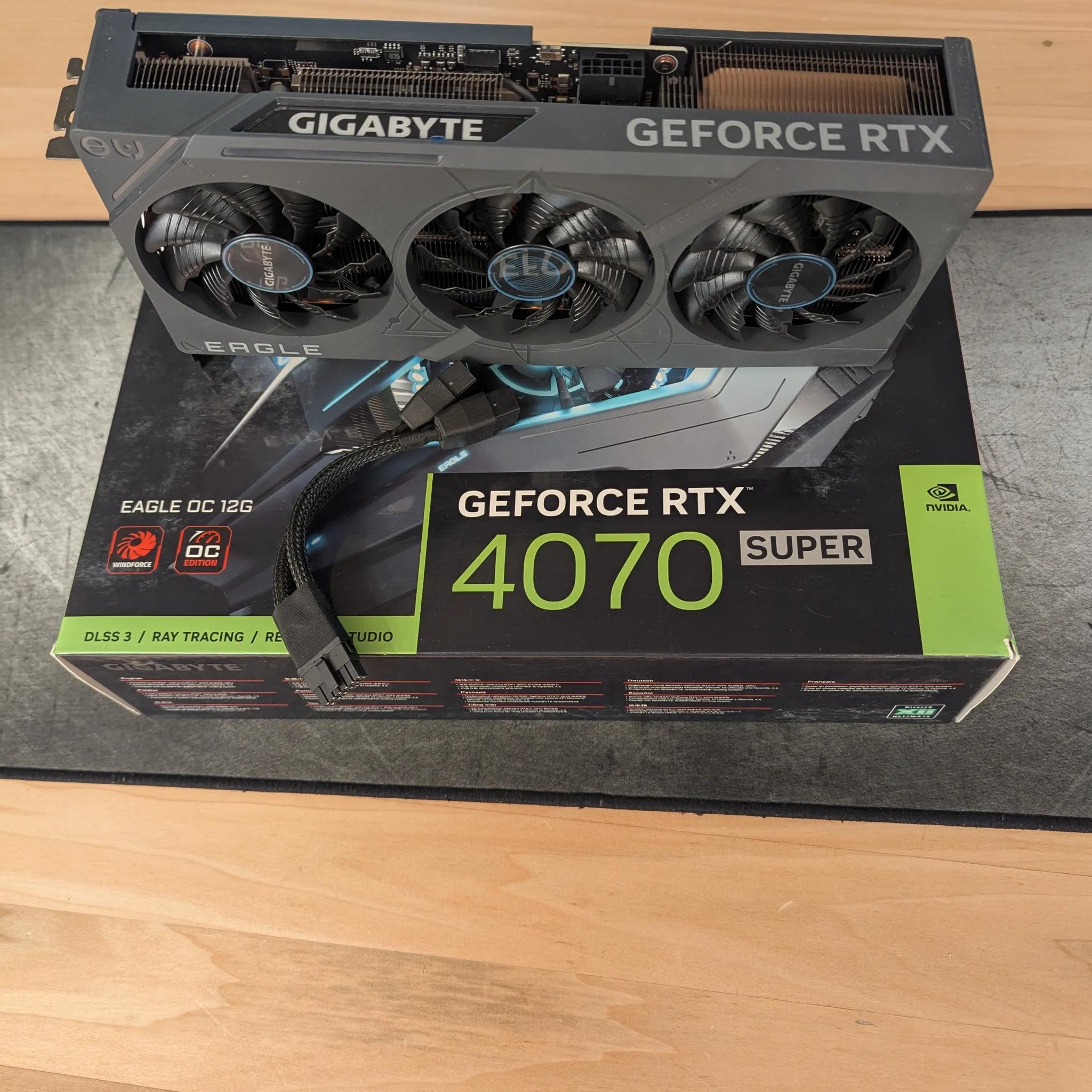 ⚡ Gigabyte Eagle RTX 4070 Super  12GB – 1440p & 4K Ready | Clean, Cool & Powerful 🦅🔹