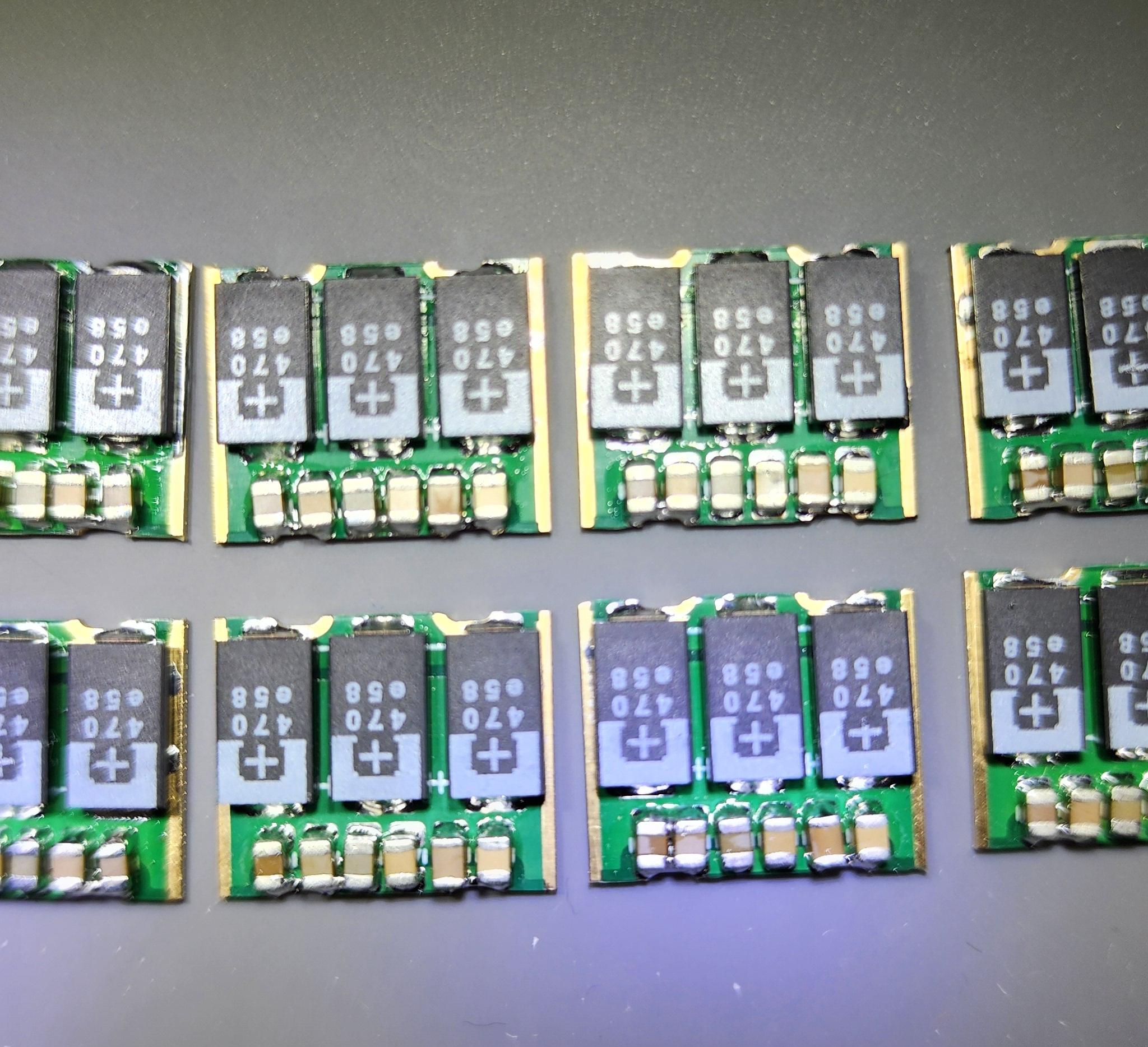 8x PS3 NEC Tokin Capacitor Replacement, Tantalizers, PlayStation 3