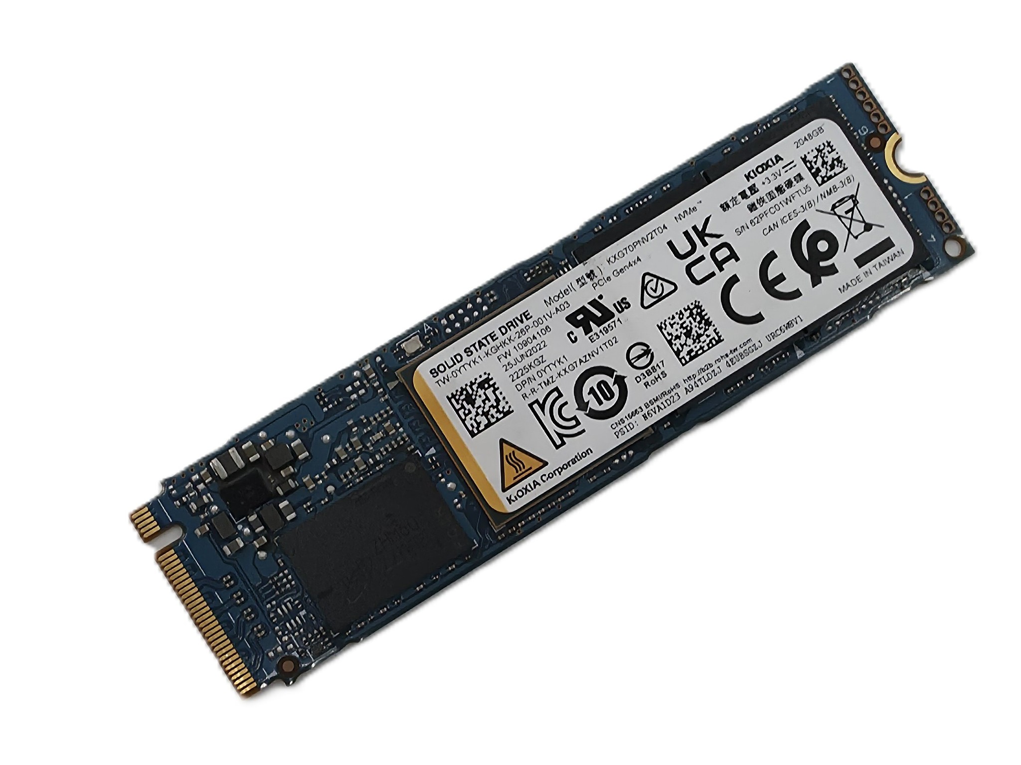 Kioxia Micron Hynix Mixed Brand 2TB NVMe M.2 SSD Tested Wiped Perfect Condition