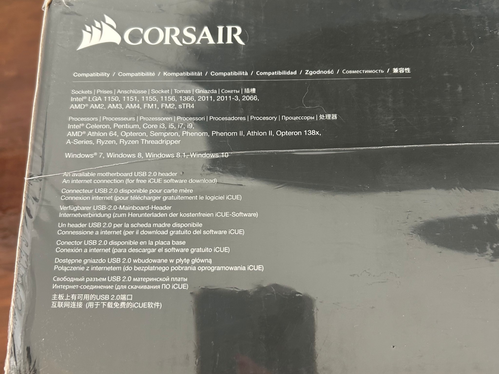 Corsair CPU Cooler (icue H150i RGB Pro XT)