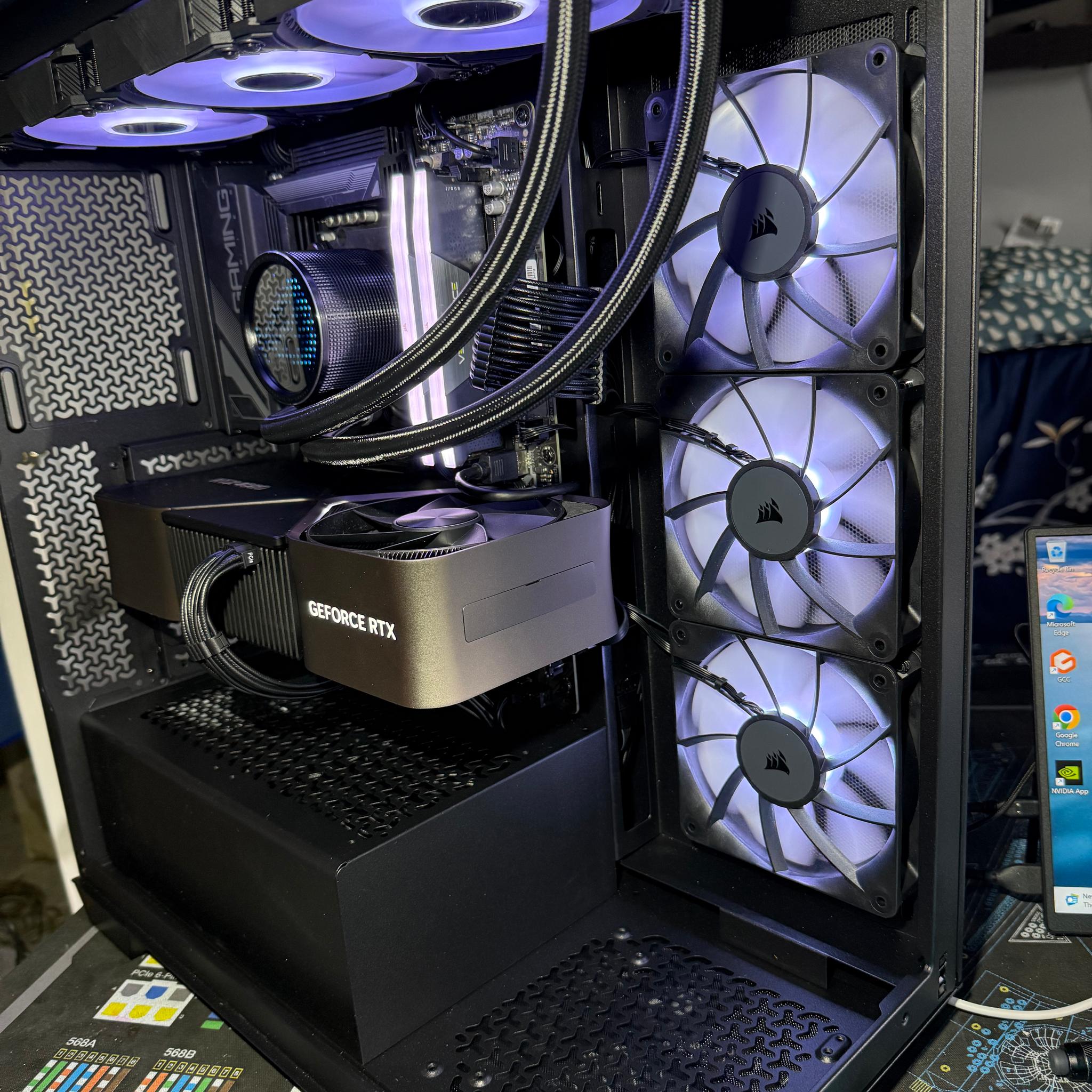 Custom RTX 4080 FE with AMD 9700X