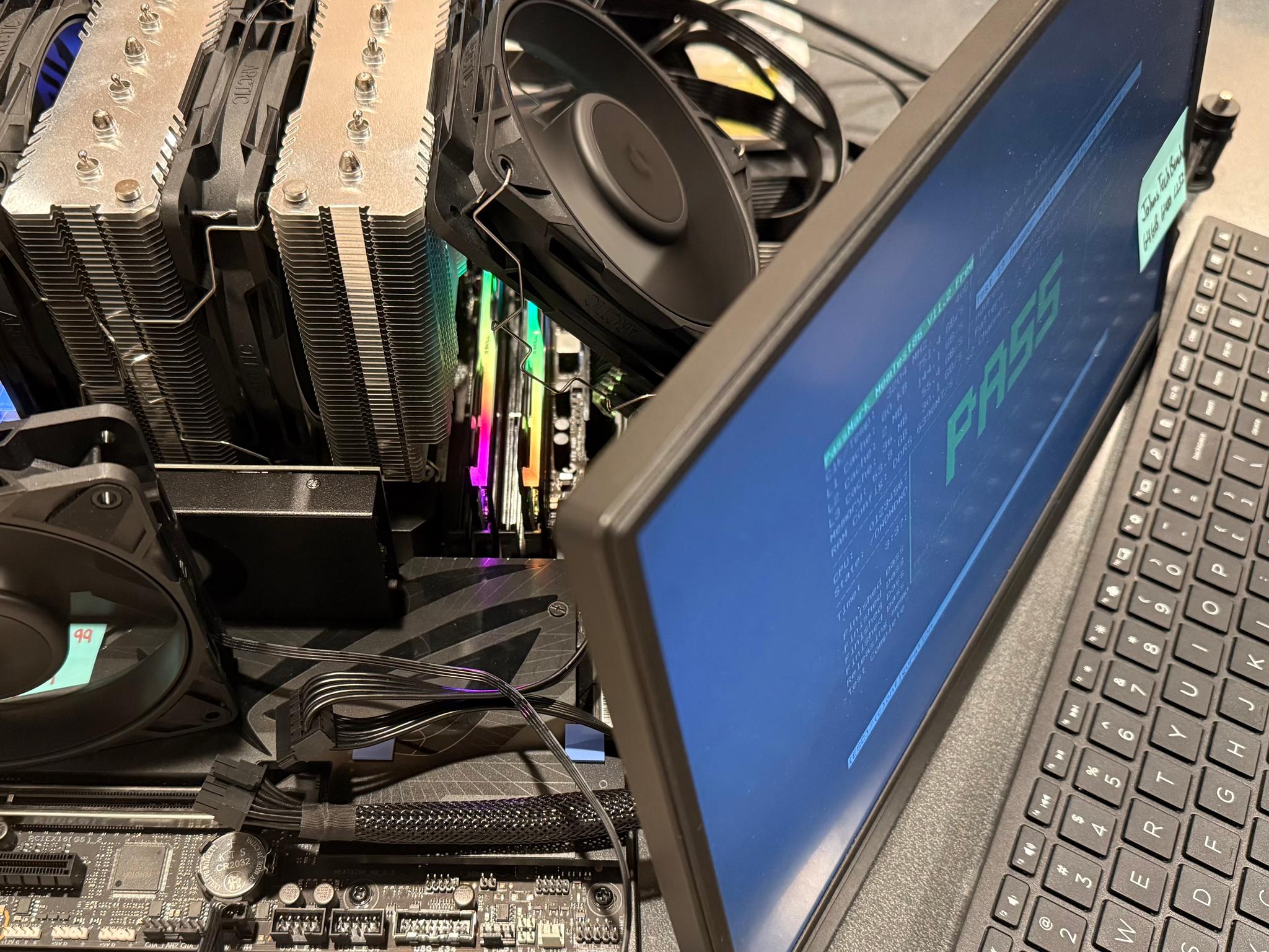 Tested 64GB 6400MHz CL32 Black G.Skill Trident Z5 RGB (2x32GB) DDR5 RAM