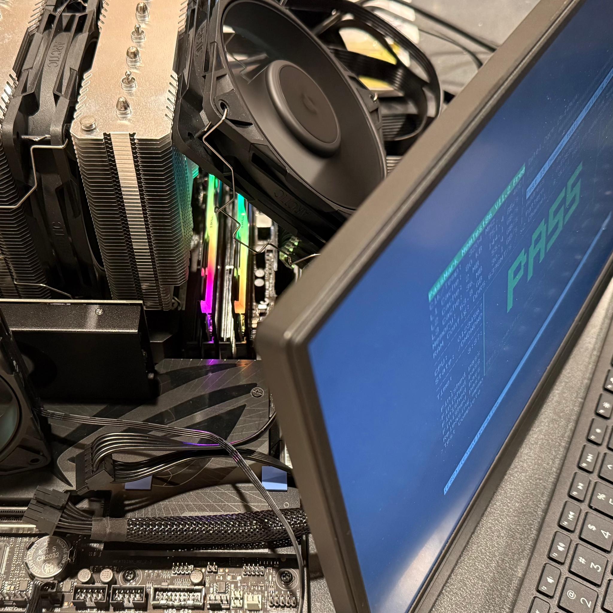 Tested 64GB 6400MHz CL32 Black G.Skill Trident Z5 RGB (2x32GB) DDR5 RAM