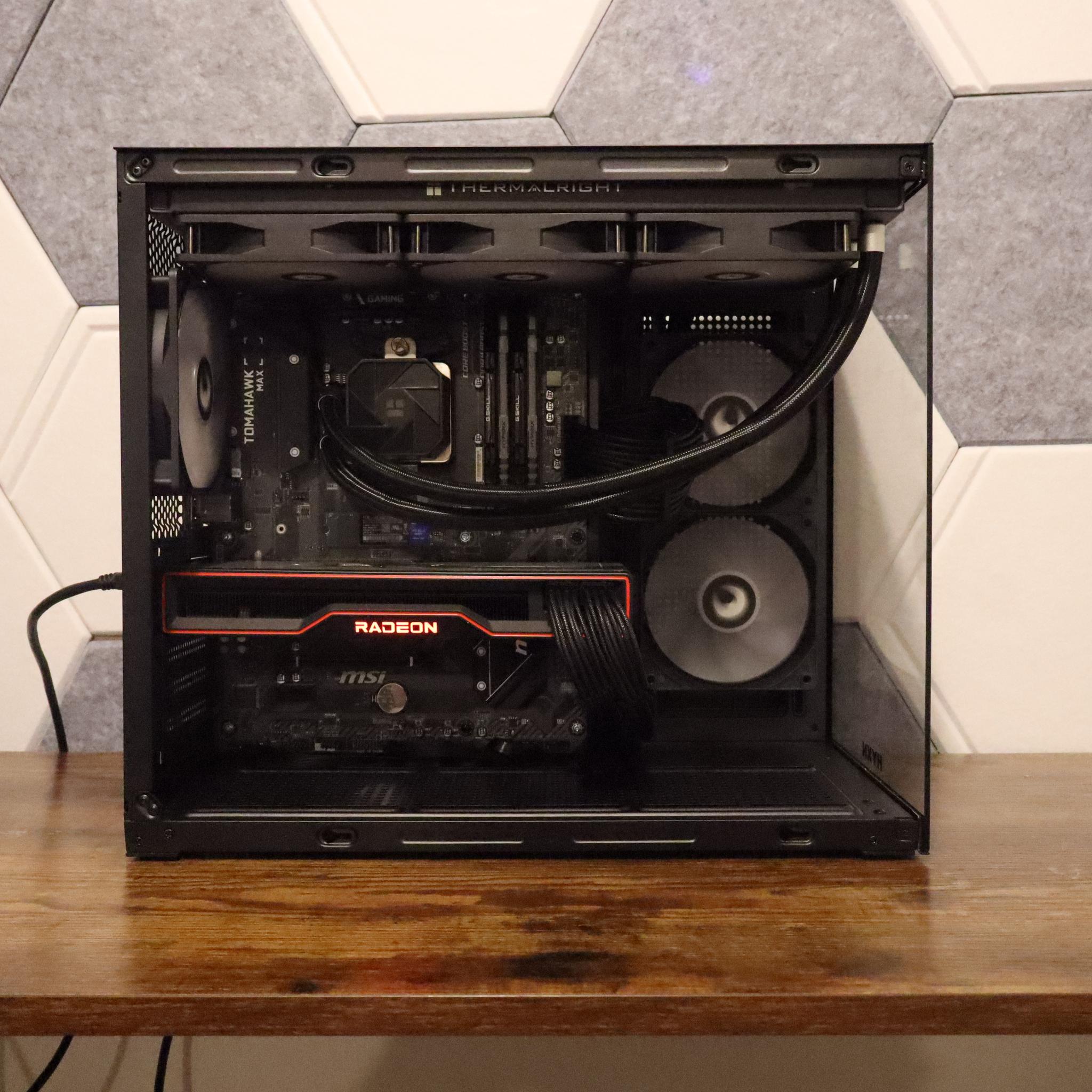 Radeon RX 6800 16GB custom Gaming Pc - Ryzen 7 5700 - 32gb Ram - 1Tb SSD - Windows 11 wifi & BT