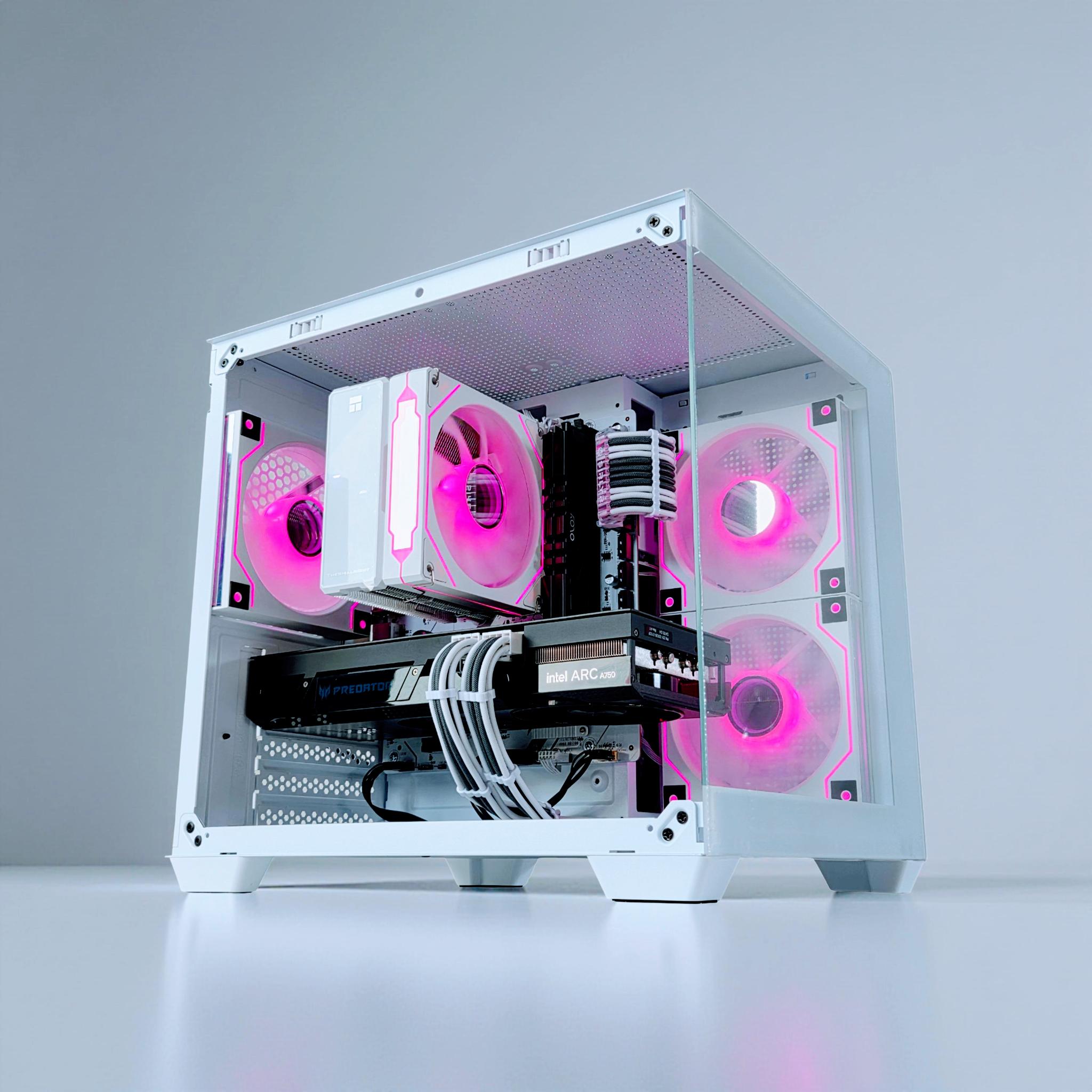 BiFrost❄️Gaming PC❄️Intel ARC 750 8GB❄️AMD Ryzen 5 3600 6 core❄️16GB DDR4❄️500GB NVME SSD