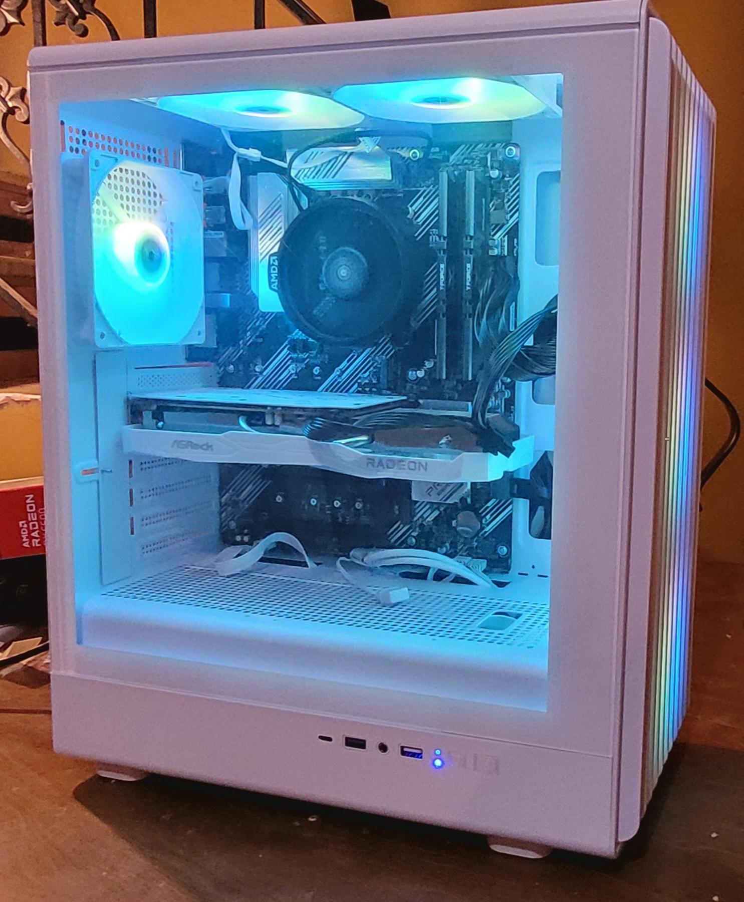 Custom Built PC - AMD Ryzen 5 3600 | AMD Radeon RX 6600 | Windows 11 Home