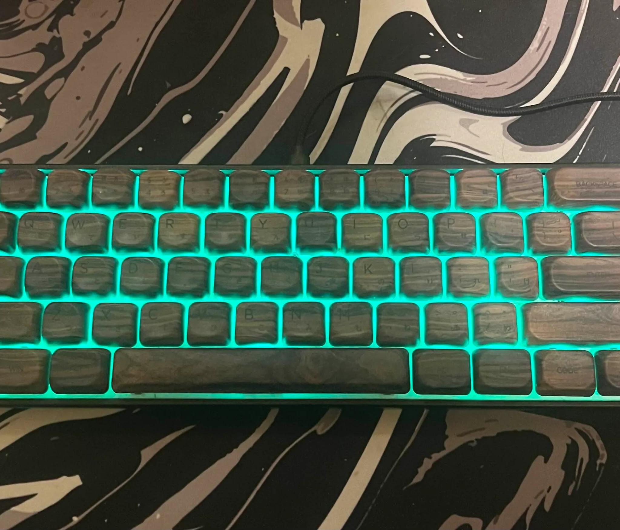 🪵60% Tape/Foam Mod | Gatreon Milky Yellows Lubed