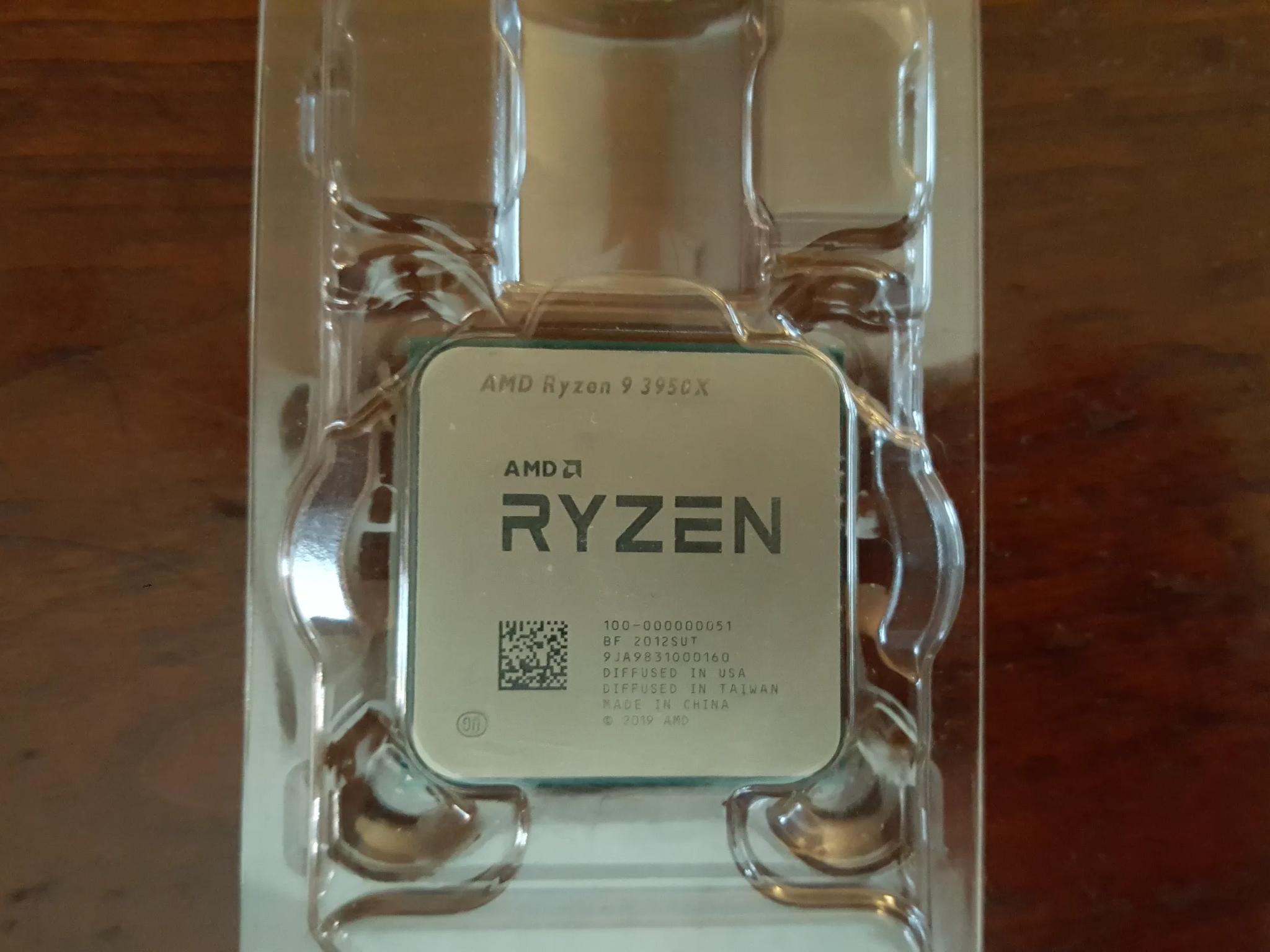 AMD RYZEN 9 3950X 16 Core / 32 Thread CPU