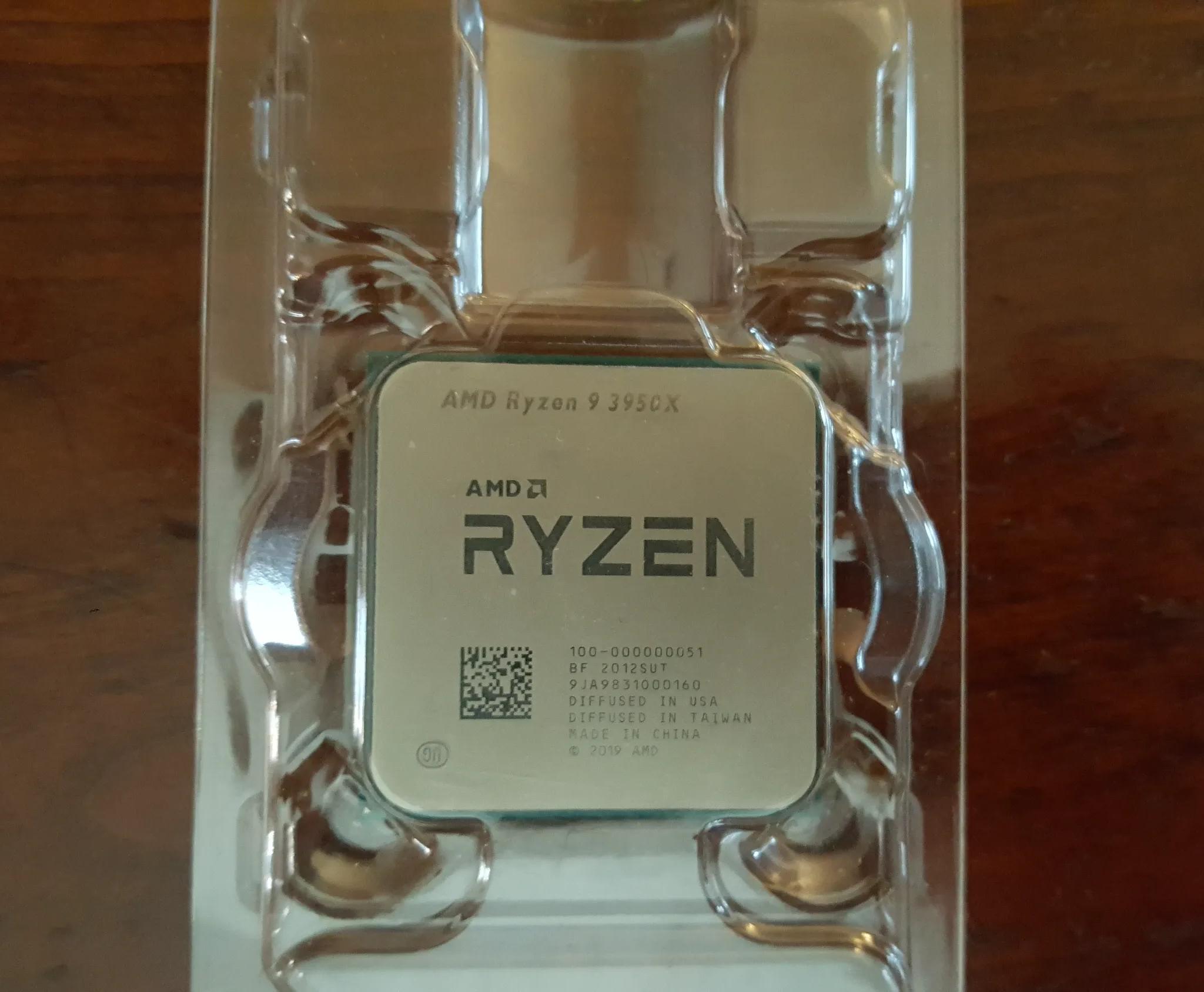AMD RYZEN 9 3950X 16 Core / 32 Thread CPU