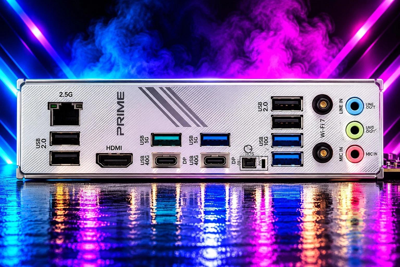 UPDATED BIOS ASUS PRIME X870-P WIFI AM5 DDR5 ATX Motherboard