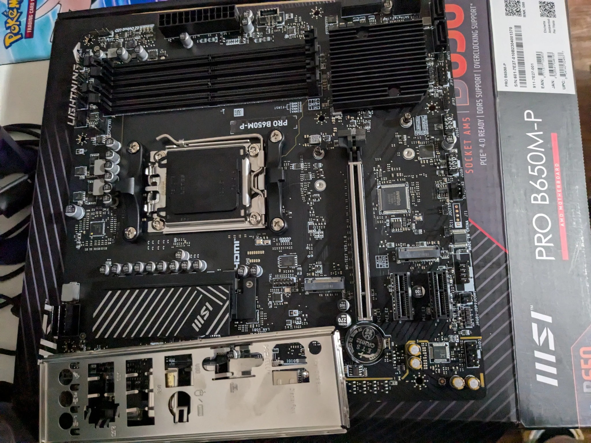 MSI B650-P Matx Ryzen 7000 series motherboard