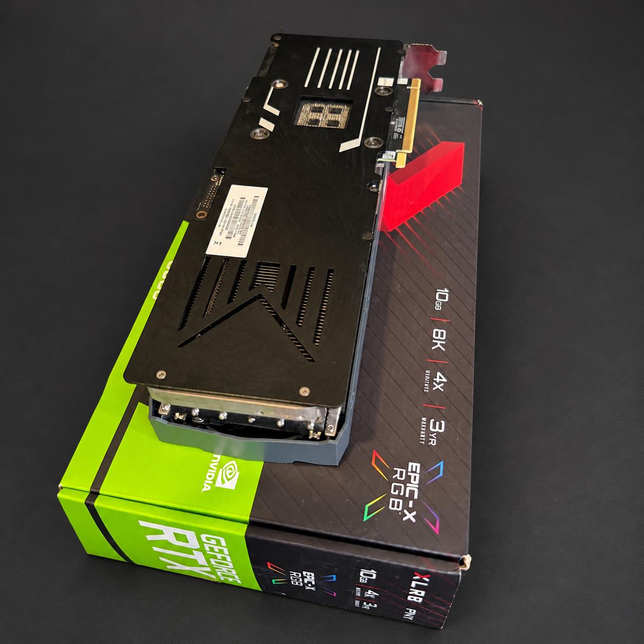 PNY GeForce RTX 3080 10GB XLR8 Gaming UPRISING EPIC-X RGB Triple Fan Edition