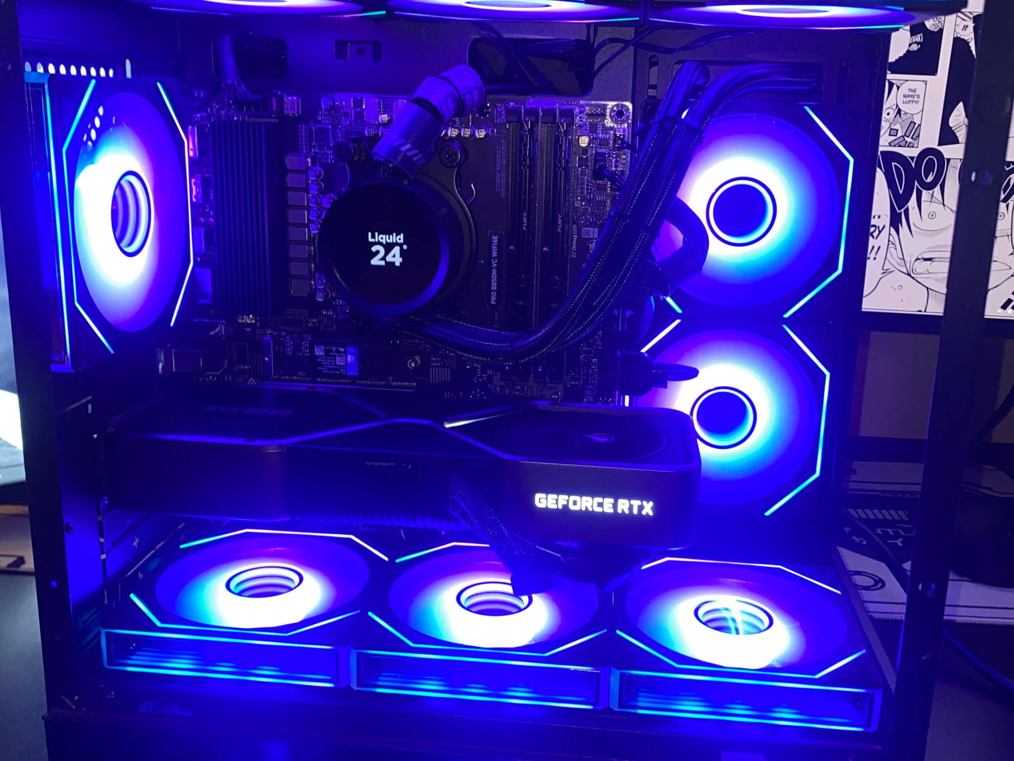 MATX 1440p beast AM5 Custom Build | AMD Ryzen 5 7500x3D | NVIDIA RTX 3080 FE | 32GBs DDR5