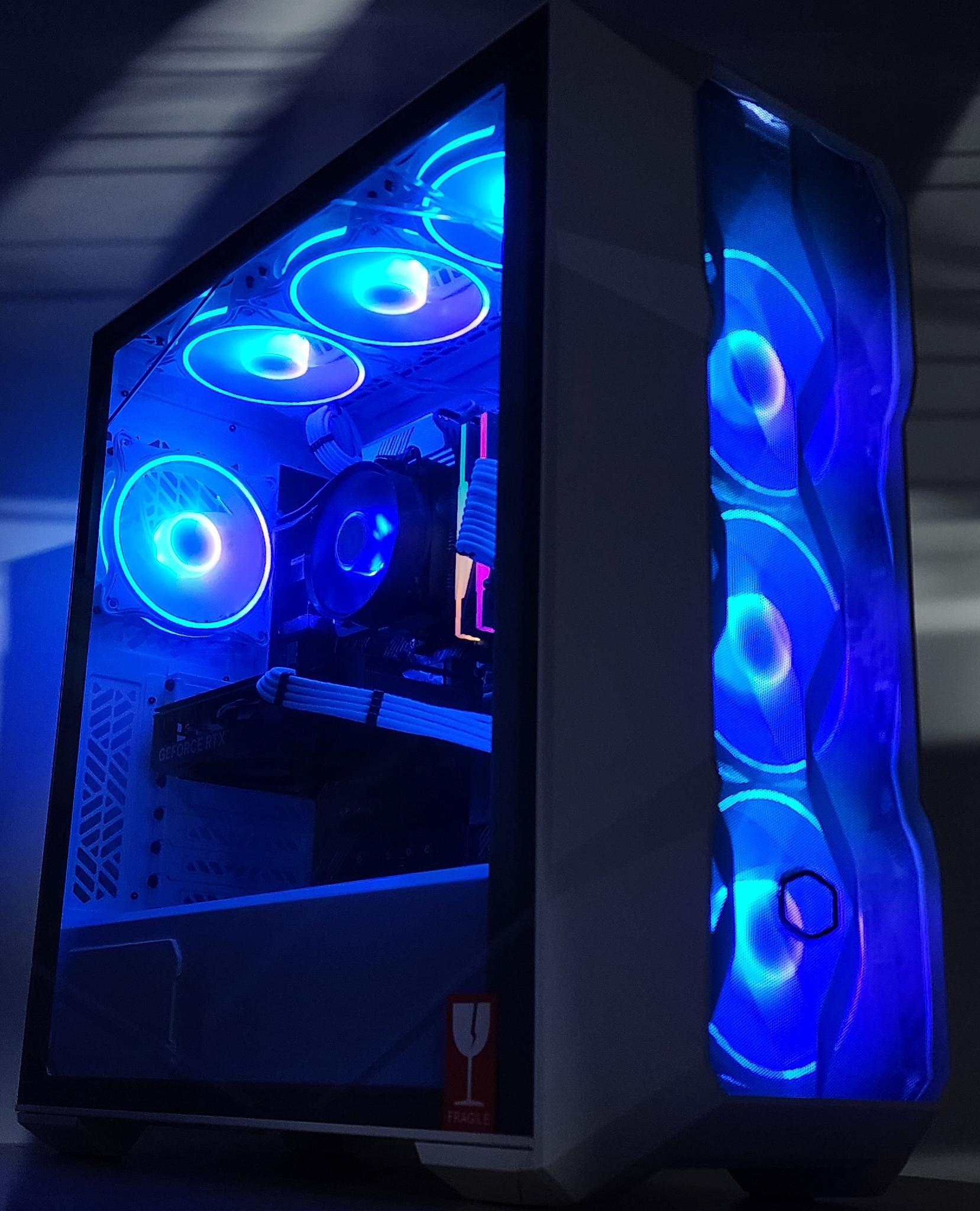 Gaming PC Ryzen 7 5700X 16GB RAM 500GB SSD RTX 4060 8GB Windows 11 Computer