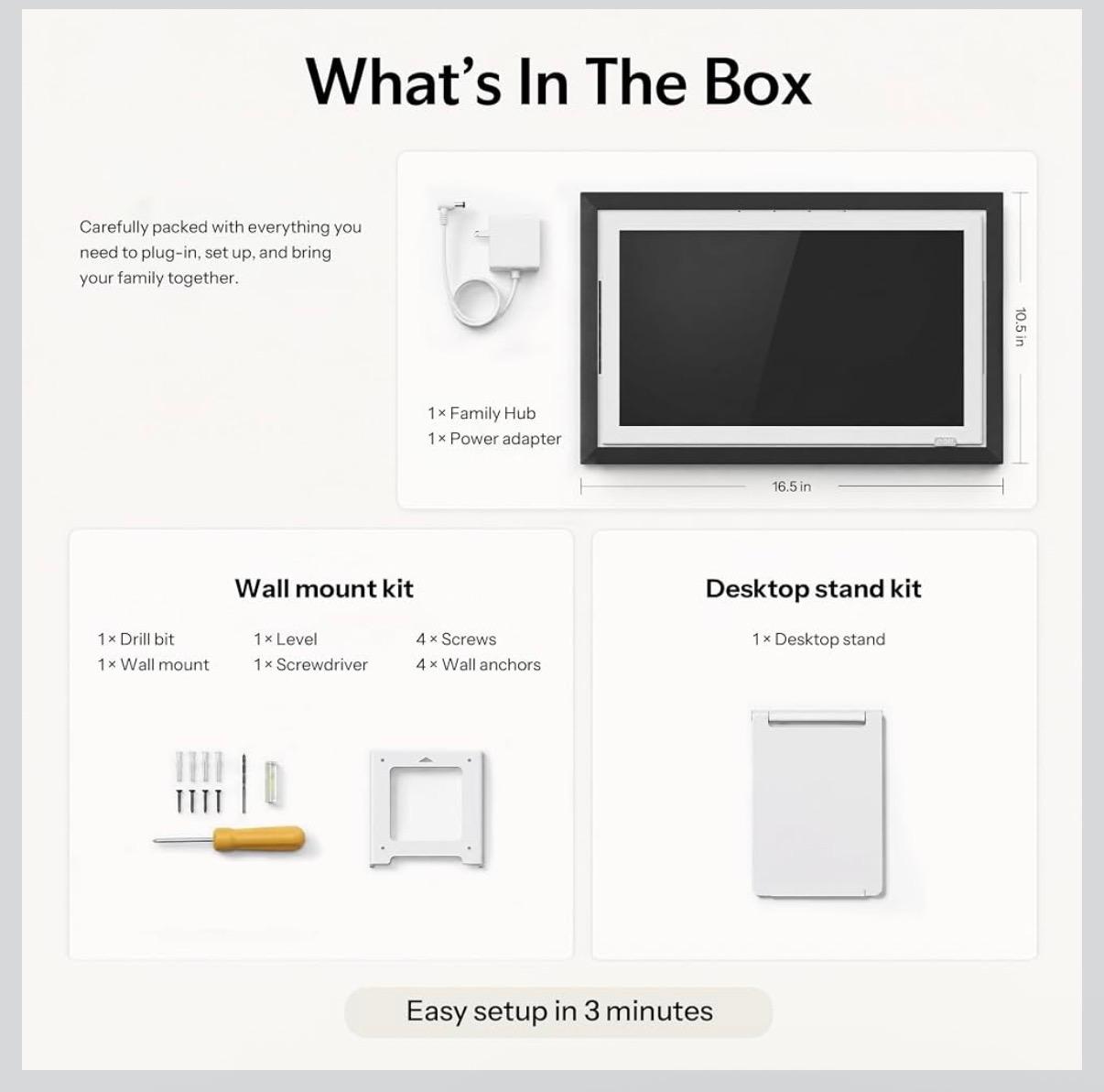 Nori AI-Powered Family Digital Calendar Smart Display Hub