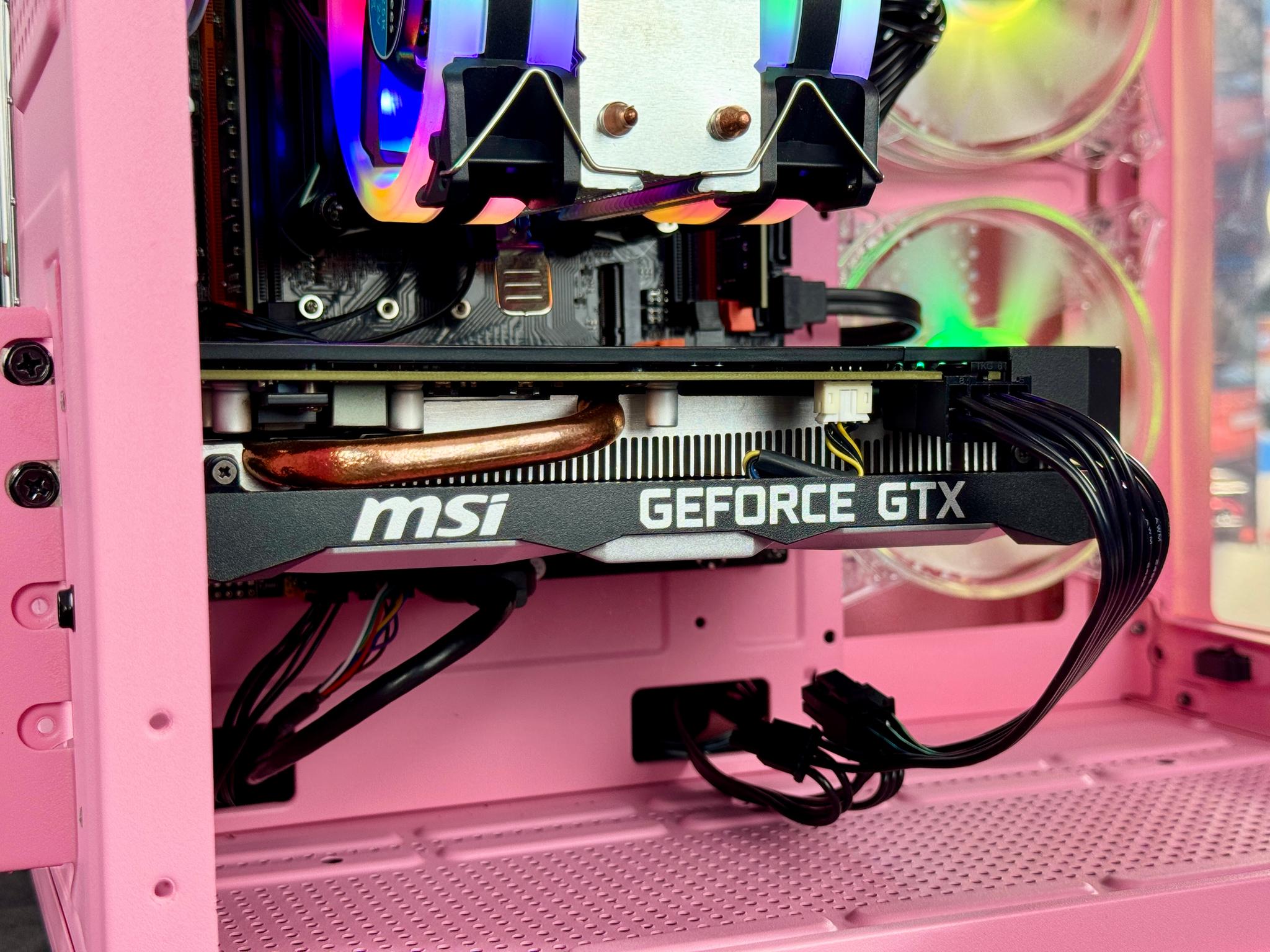 🩷 BUBBLEGUM - GTX 1660Ti Gaming PC 🏳️‍⚧️