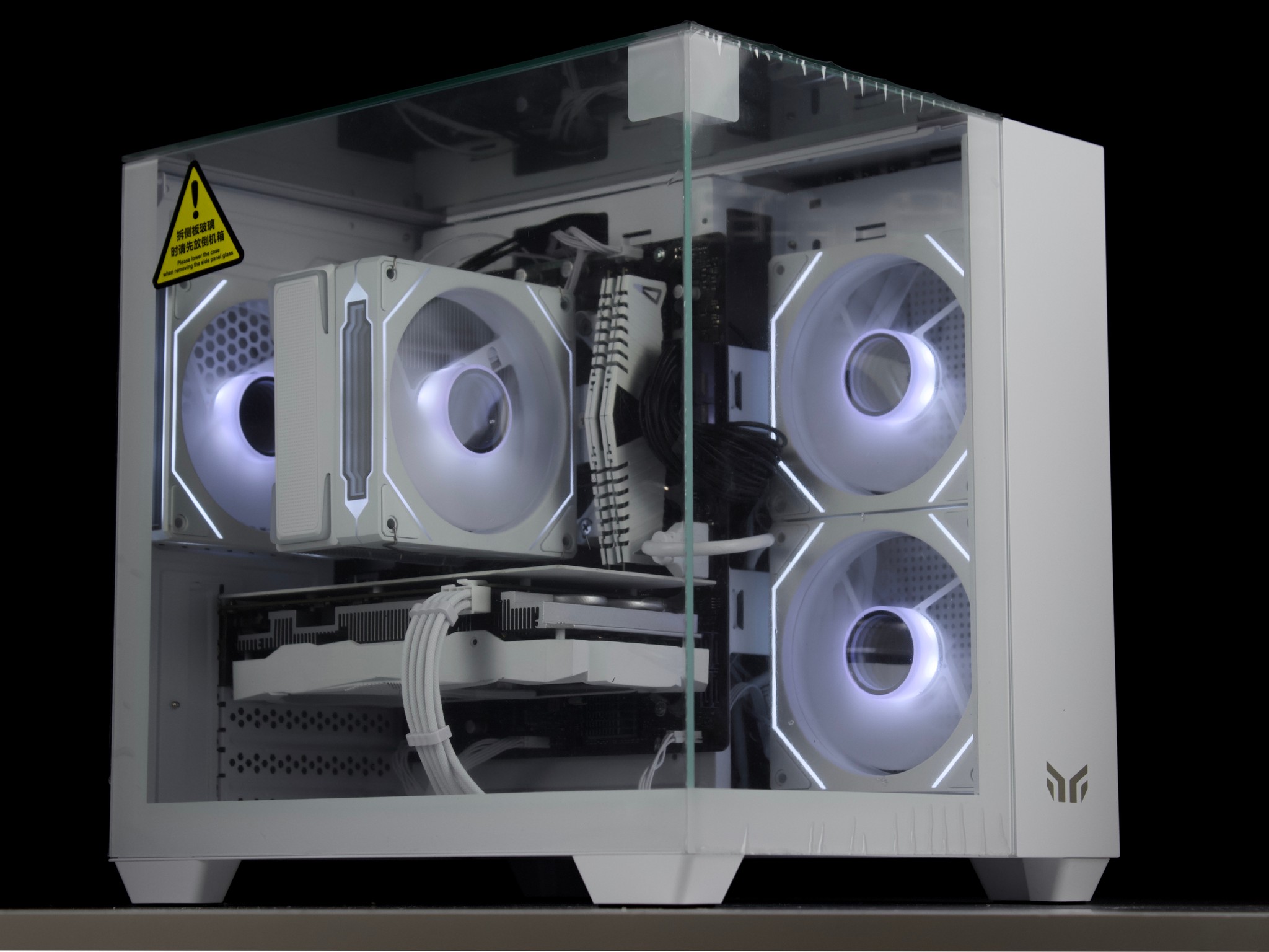❄️💎- Budget Whiteout PC | RTX 2060 Super, Ryzen 5 5500, 16GB White RAM, 1TB NVMe SSD ❄️💎