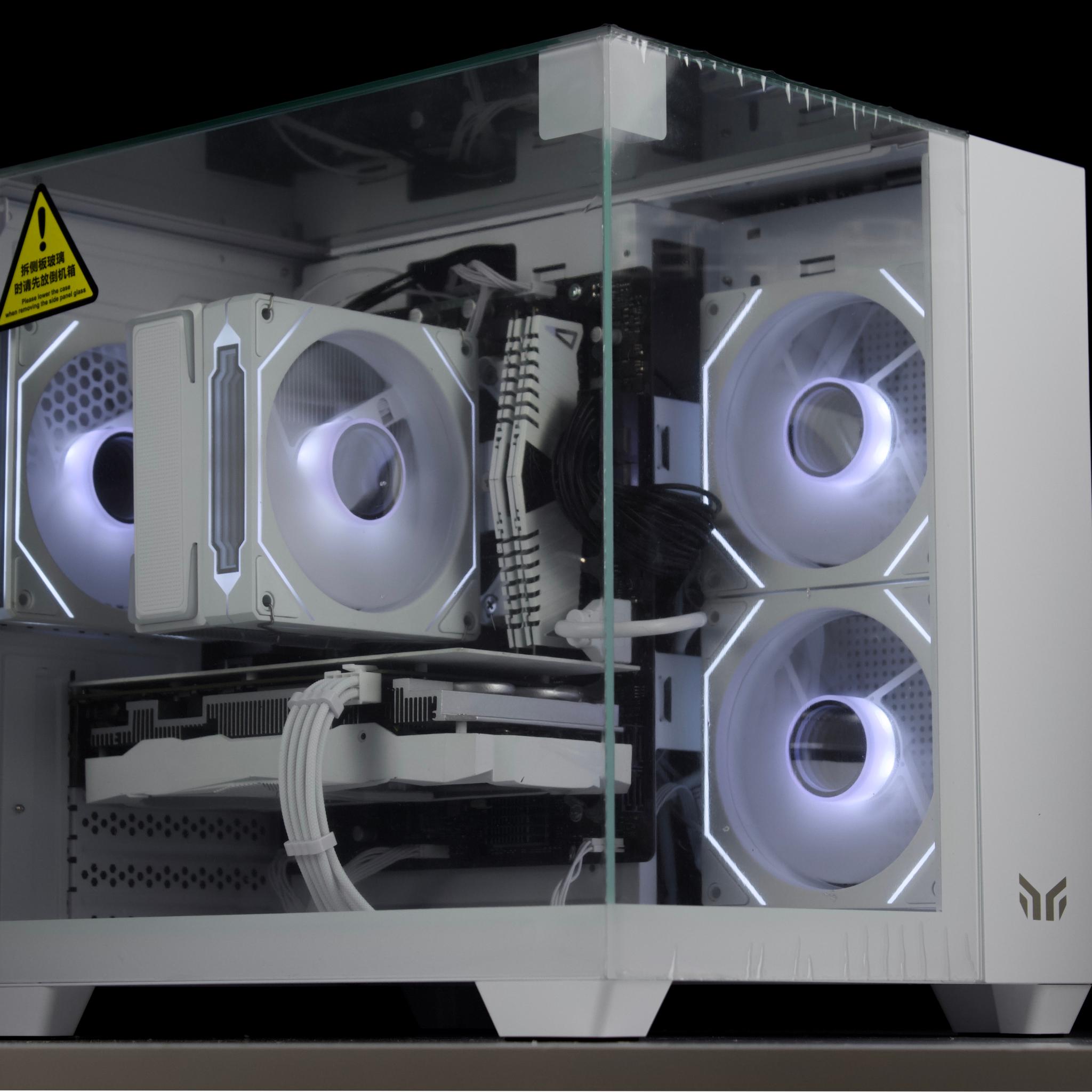 ❄️💎- Budget Whiteout PC | RTX 2060 Super, Ryzen 5 5500, 16GB White RAM, 1TB NVMe SSD ❄️💎