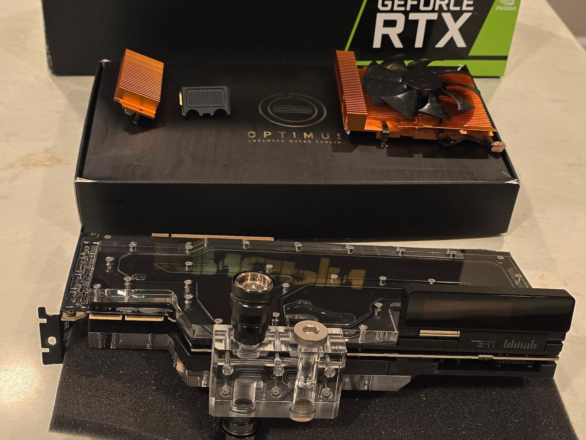 EVGA GeForce RTX 3090 K|NGP|N HYBRID GAMING w/ OPTIMUS Water Block