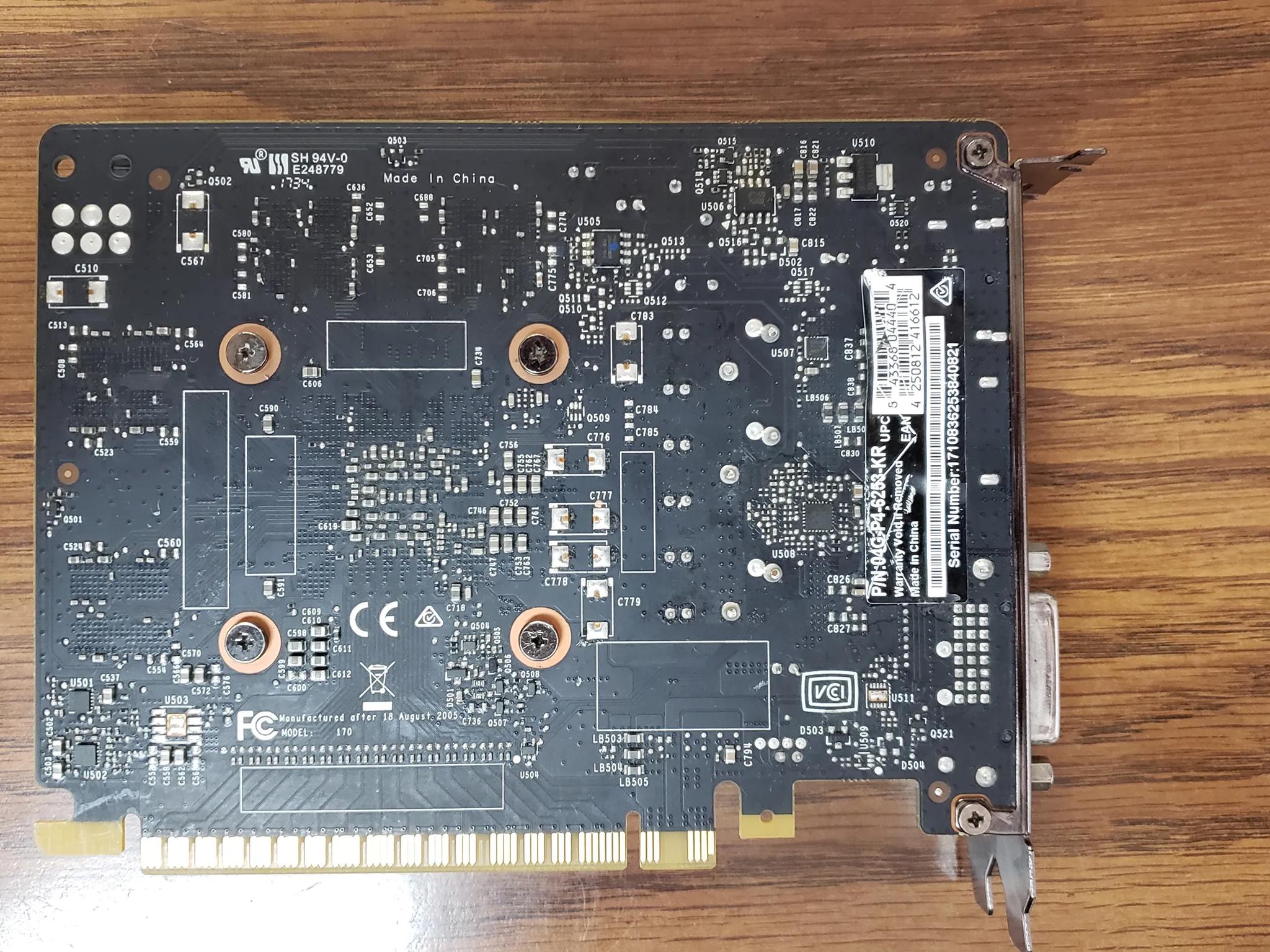 Evga GTX 1050 Ti SC
