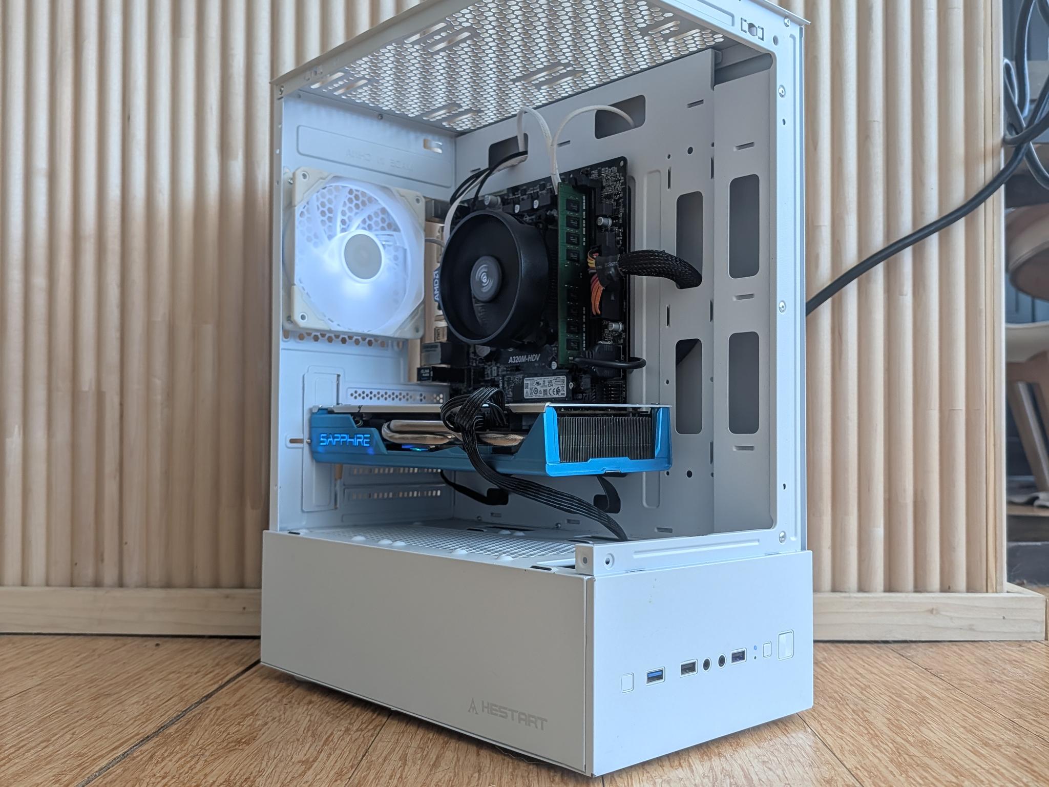 Custom Gaming PC | Ryzen 7 1700X | RX 580 8GB | 16GB | 256GB NVME |