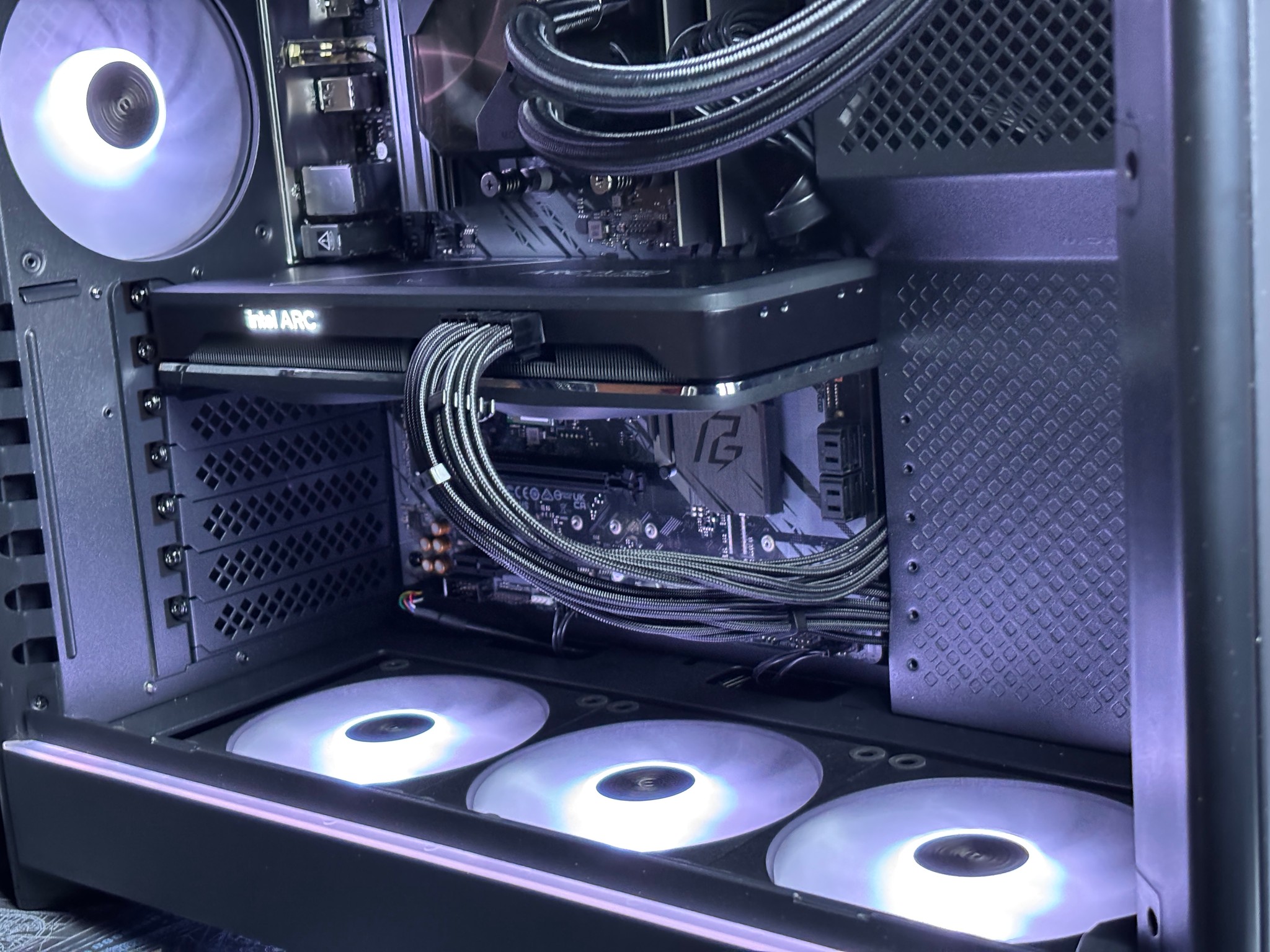 🖤WICKED PC🖤 Ryzen 5 5500 | Arc A750 | 16gb DDR4 | 500 GB M.2 SSD🔥