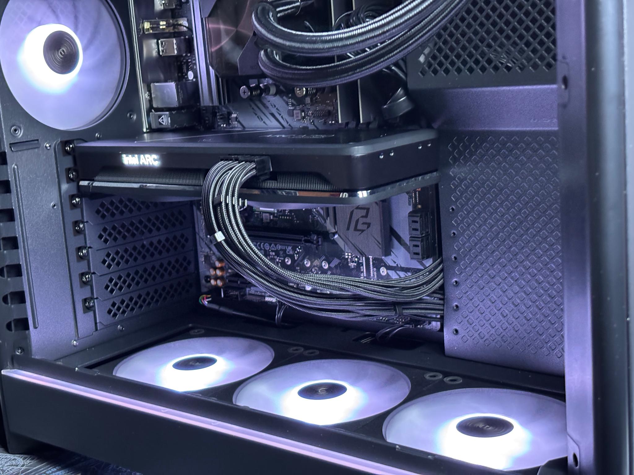 🖤GAMING PC🖤 Ryzen 5 5500 | Arc A750 | 16gb DDR4 | 500 GB M.2 SSD🔥