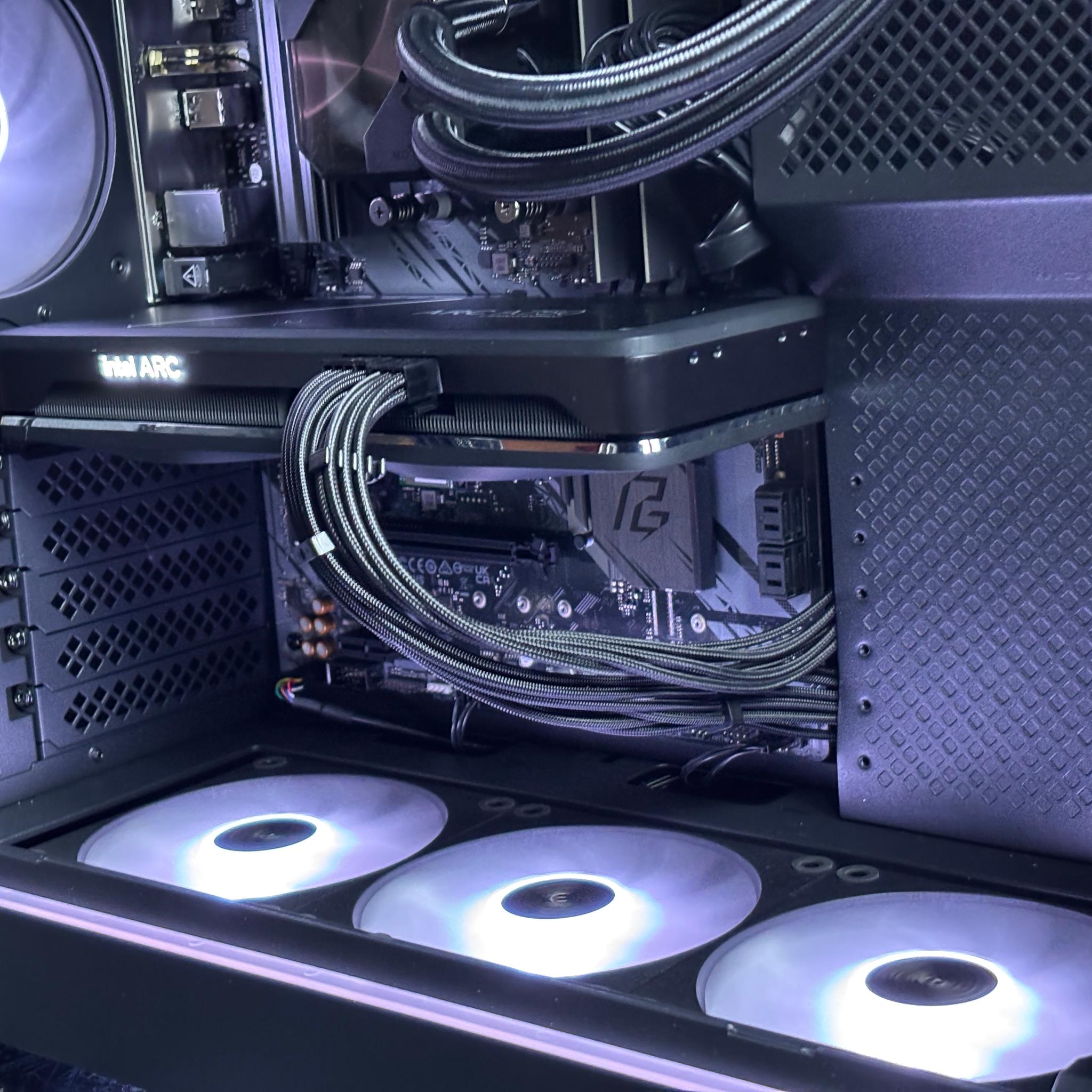 🖤GAMING PC🖤 Ryzen 5 5500 | Arc A750 | 16gb DDR4 | 500 GB M.2 SSD🔥