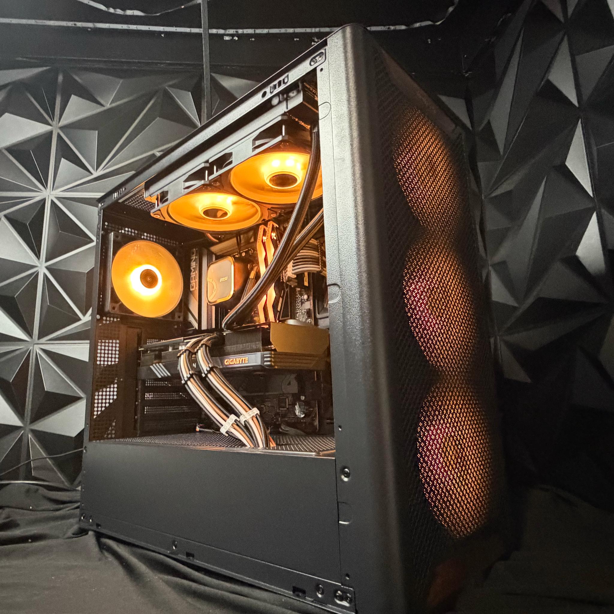 🌑🌲 MIDNIGHT WOOD 76 🌲🌑Ryzen 5 7600X| RX 7600XT 16 GB | 16 GB DDR5| 1.5 TB NVMe| 650W PSU