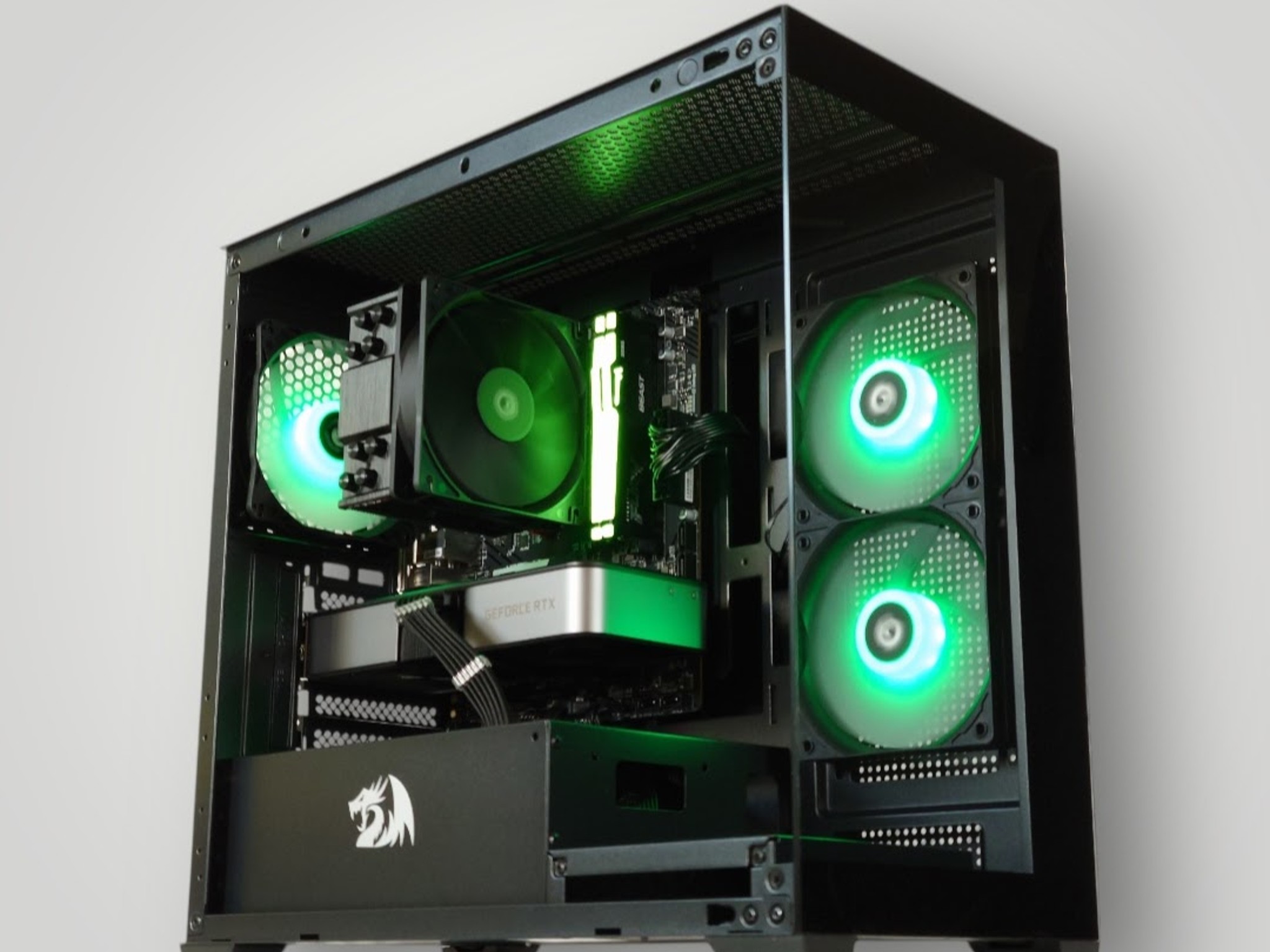 🖤💚Darkstar Gaming PC❇️Geforce RTX 3070 8GB❇️AMD Ryzen 5 5600 6-Core❇️16GB DDR4❇️1TB SSD