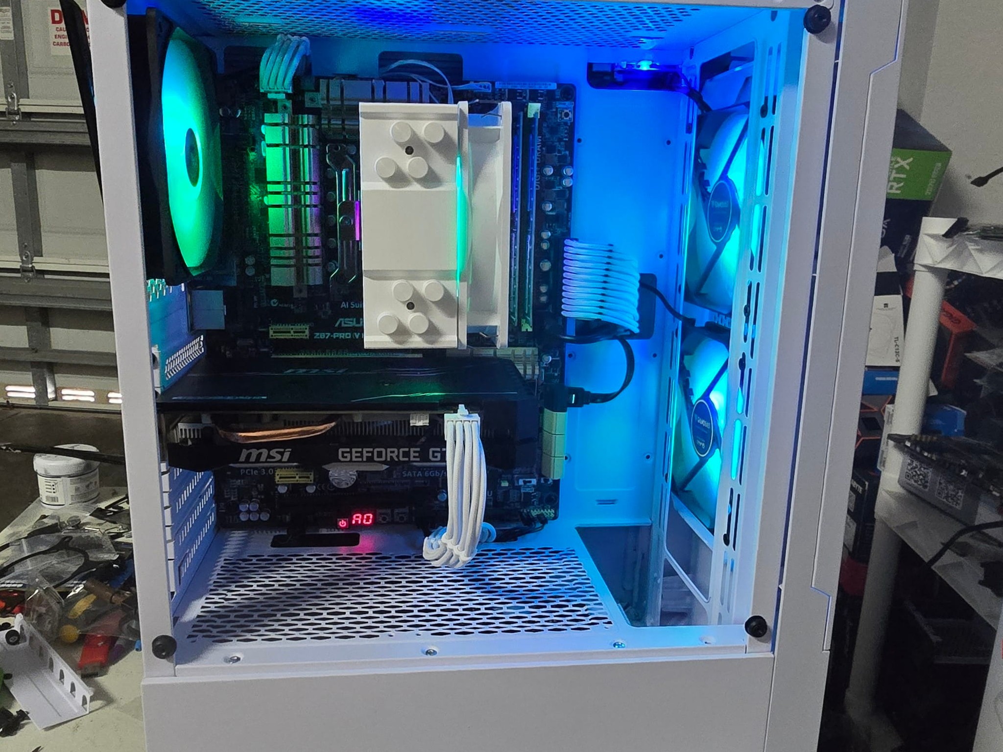 White 1080p Gaming PC – GTX 1660 Super – i7 4770K 4.4GHz – 16GB