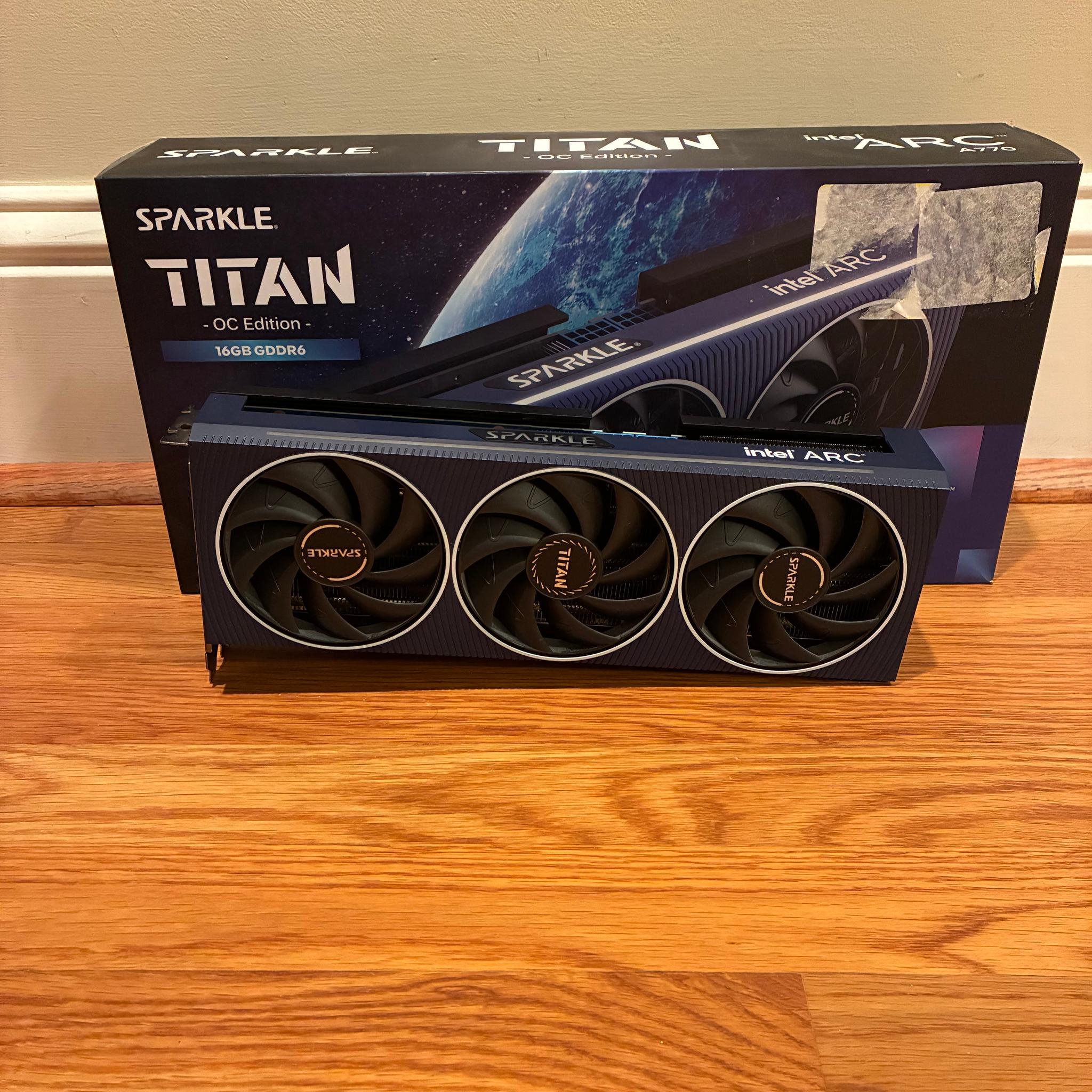 SPARKLE TITAN OC Arc A770 16GB