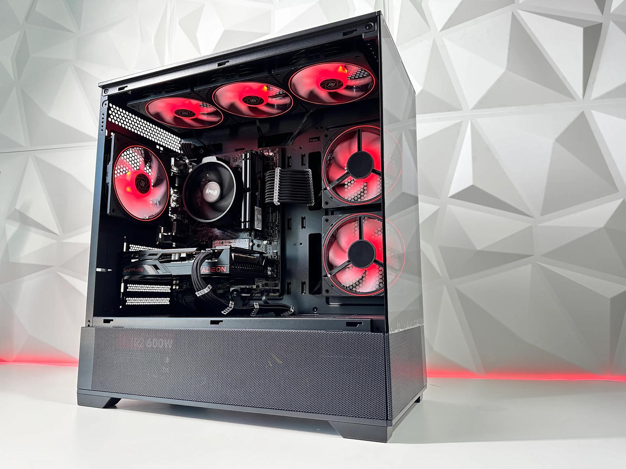 💥4️⃣➡💵1080P|| Gaming PC🚀AMD RX 6600 8GB🚀AMD Ryzen 5 3600🚀16GB DDR4🚀750GB  SSD