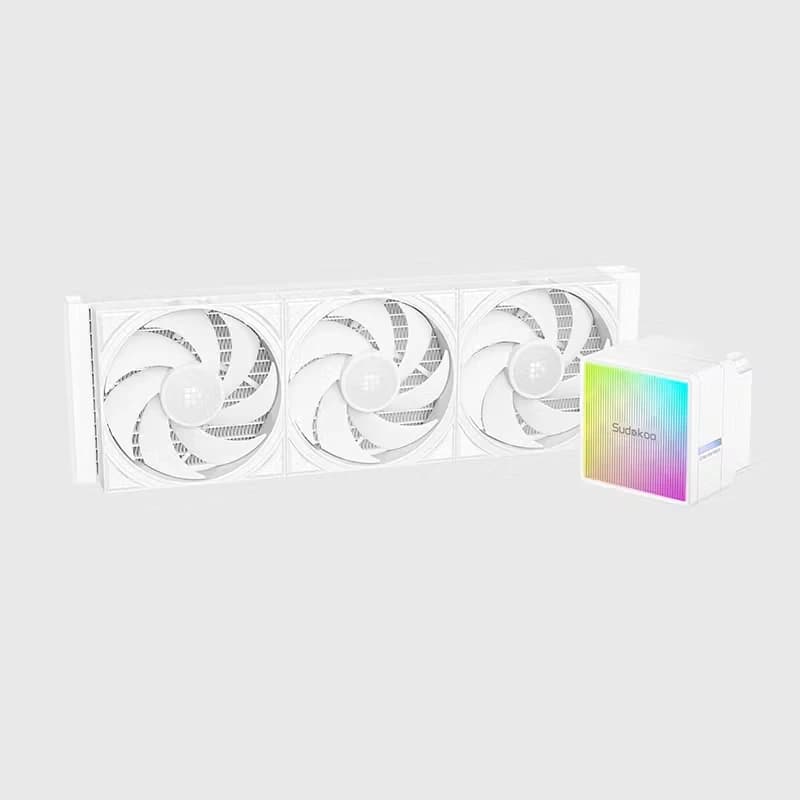 SUDOKOO NEXAURA 360 White Liquid AIO CPU Cooler ARGB diamond glow