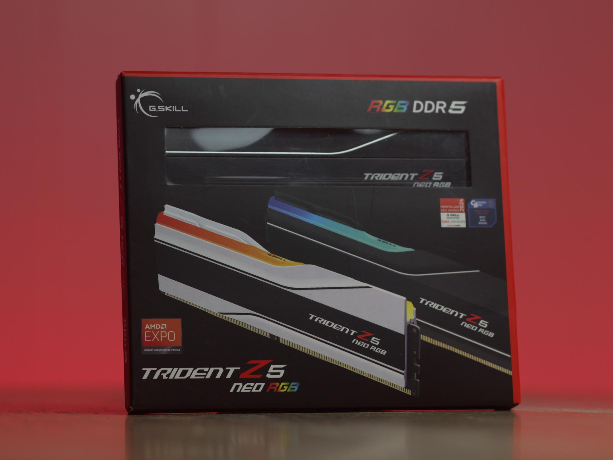 32GB DDR5-6000 CL30 G.Skill Trident Z5 Neo (2x16GB) Black