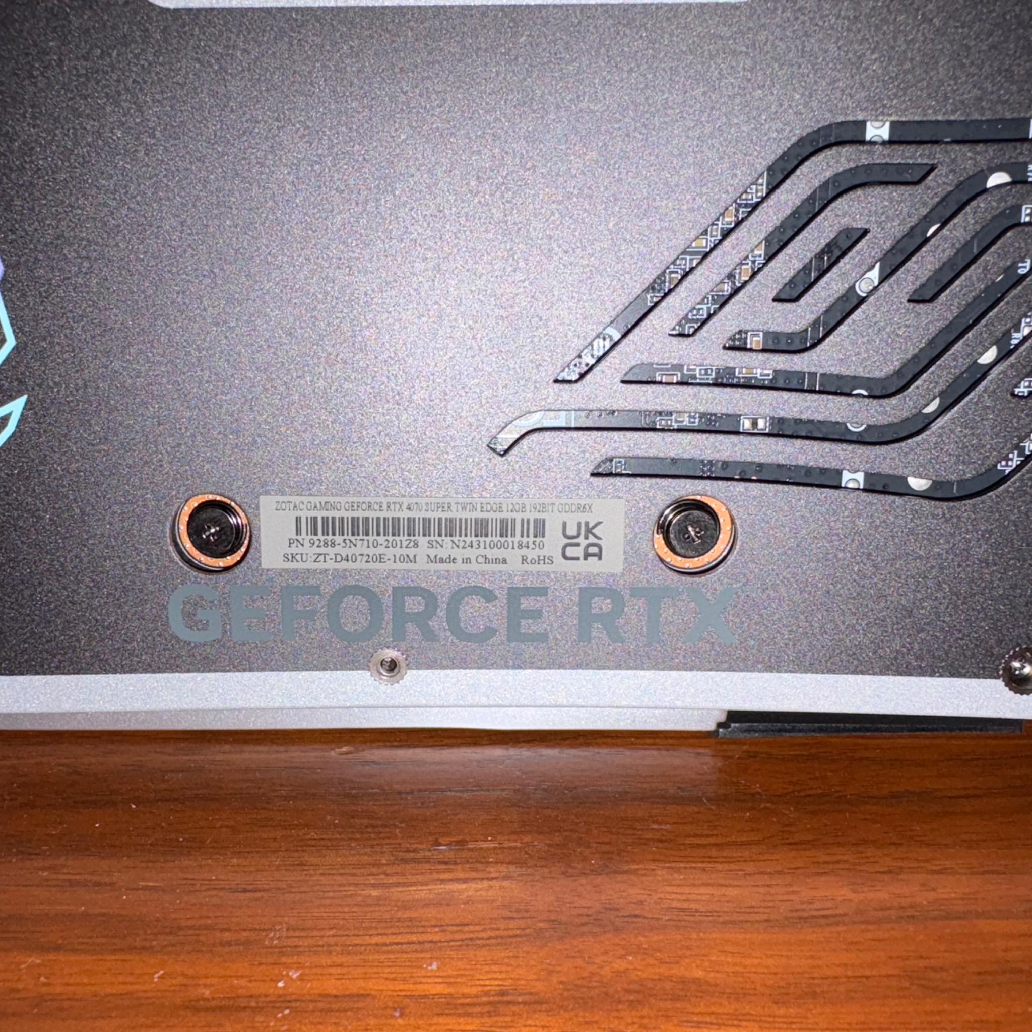 Zotac 4070 Super Twin Edge