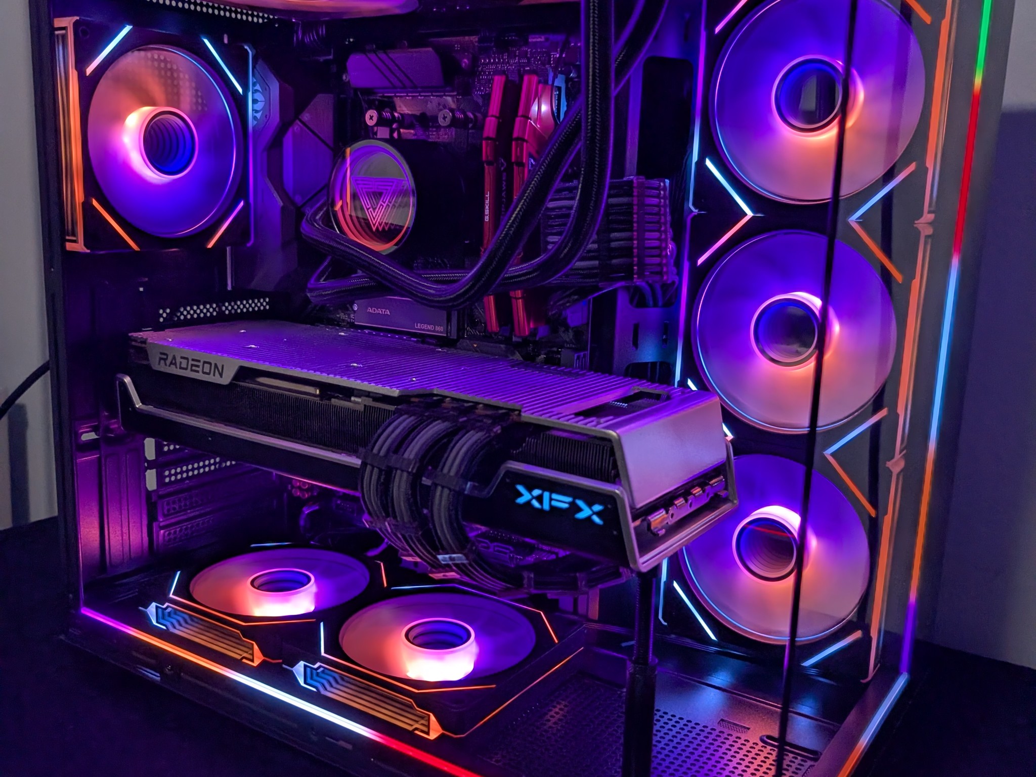 RX 7900XTX 24GBvram-Ryzen 7 5800x3d-32 GB DDR4 3600-1 TB NVME Supreme Gaming PC