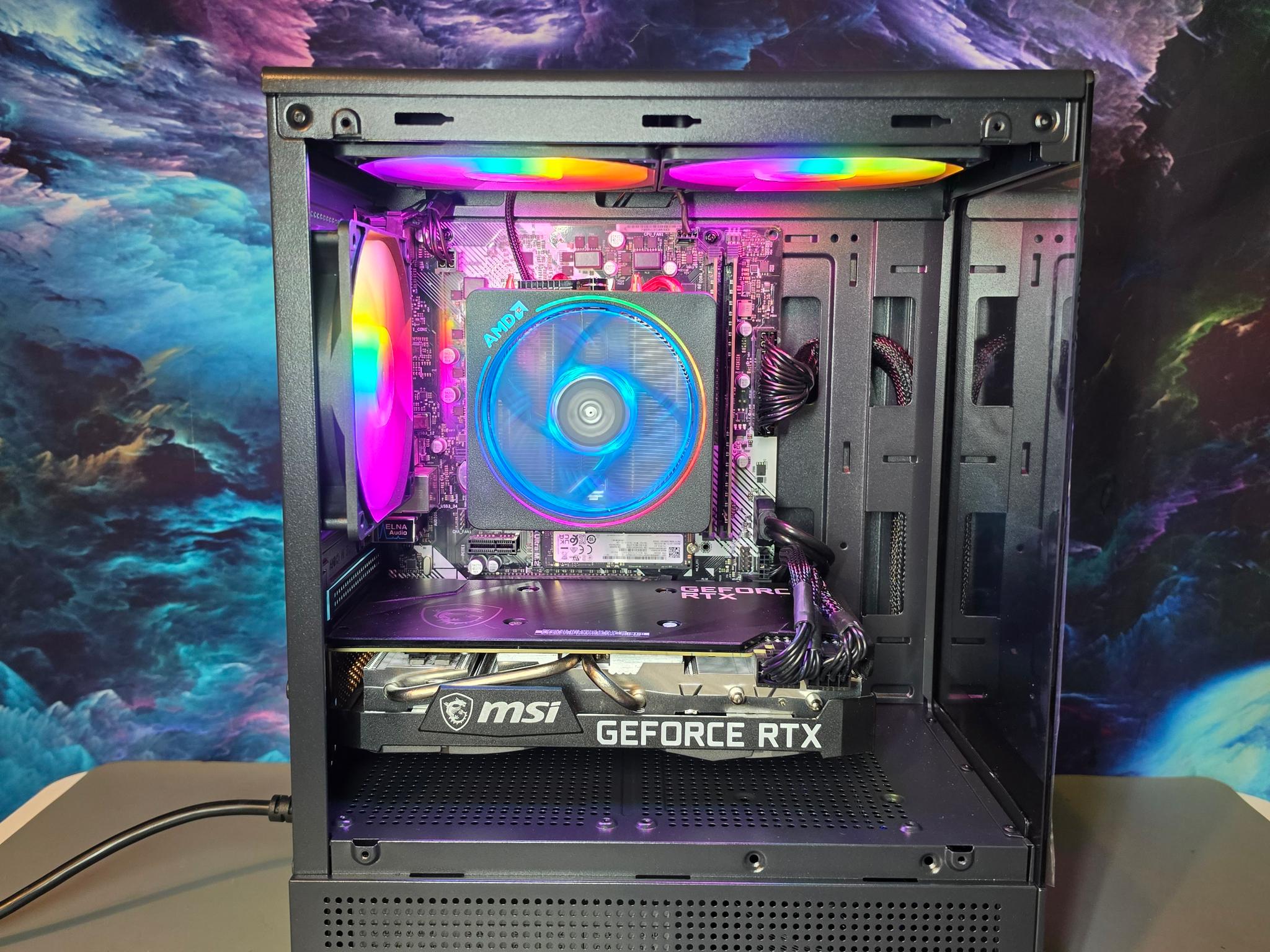 MSI RTX 3070 8gb + Ryzen 5500 PC Build #82