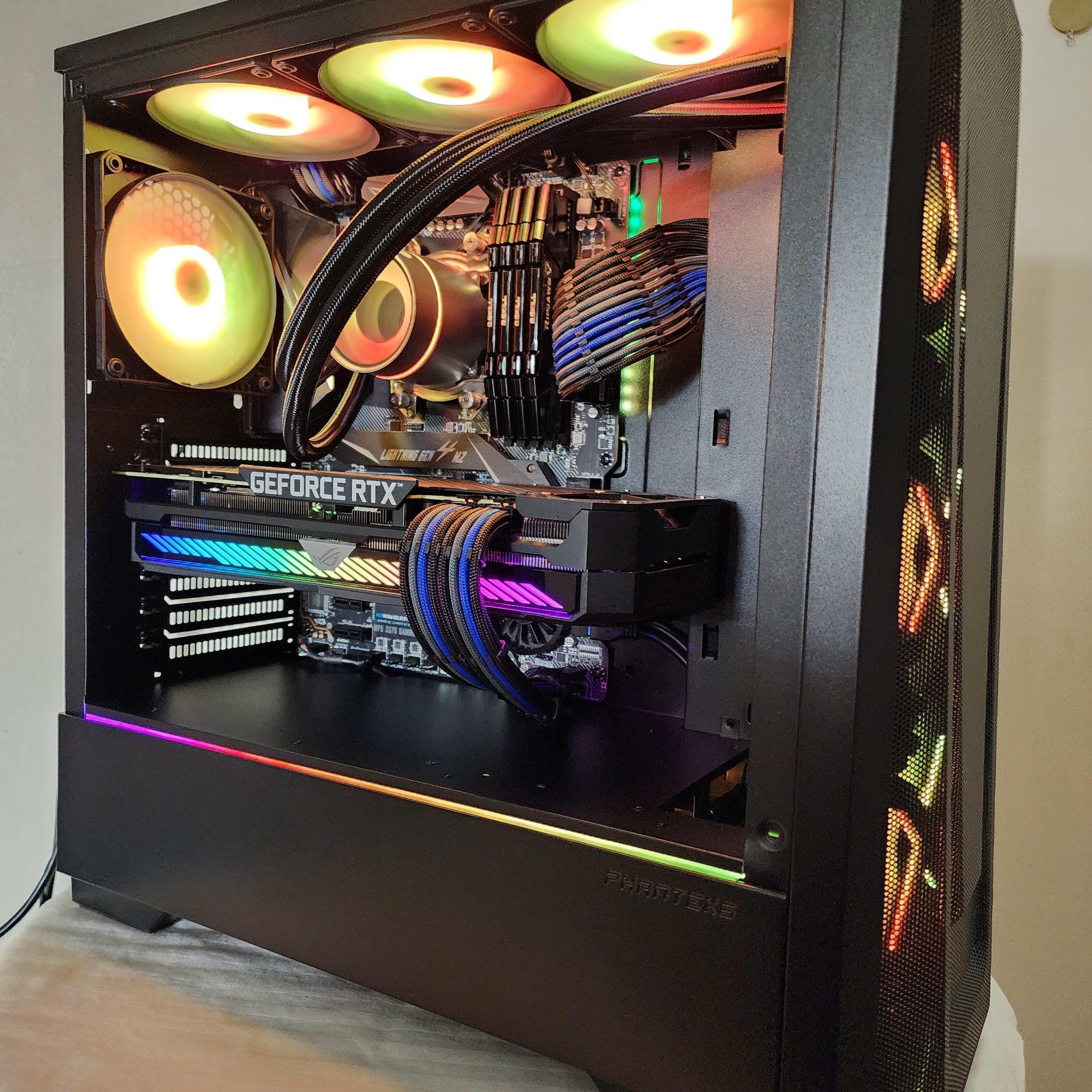 "Reactor" Gaming/Streaming PC AMD R7 5800X w/ Strix 3060Ti | 32GB RAM | 2TB Fast Storage!