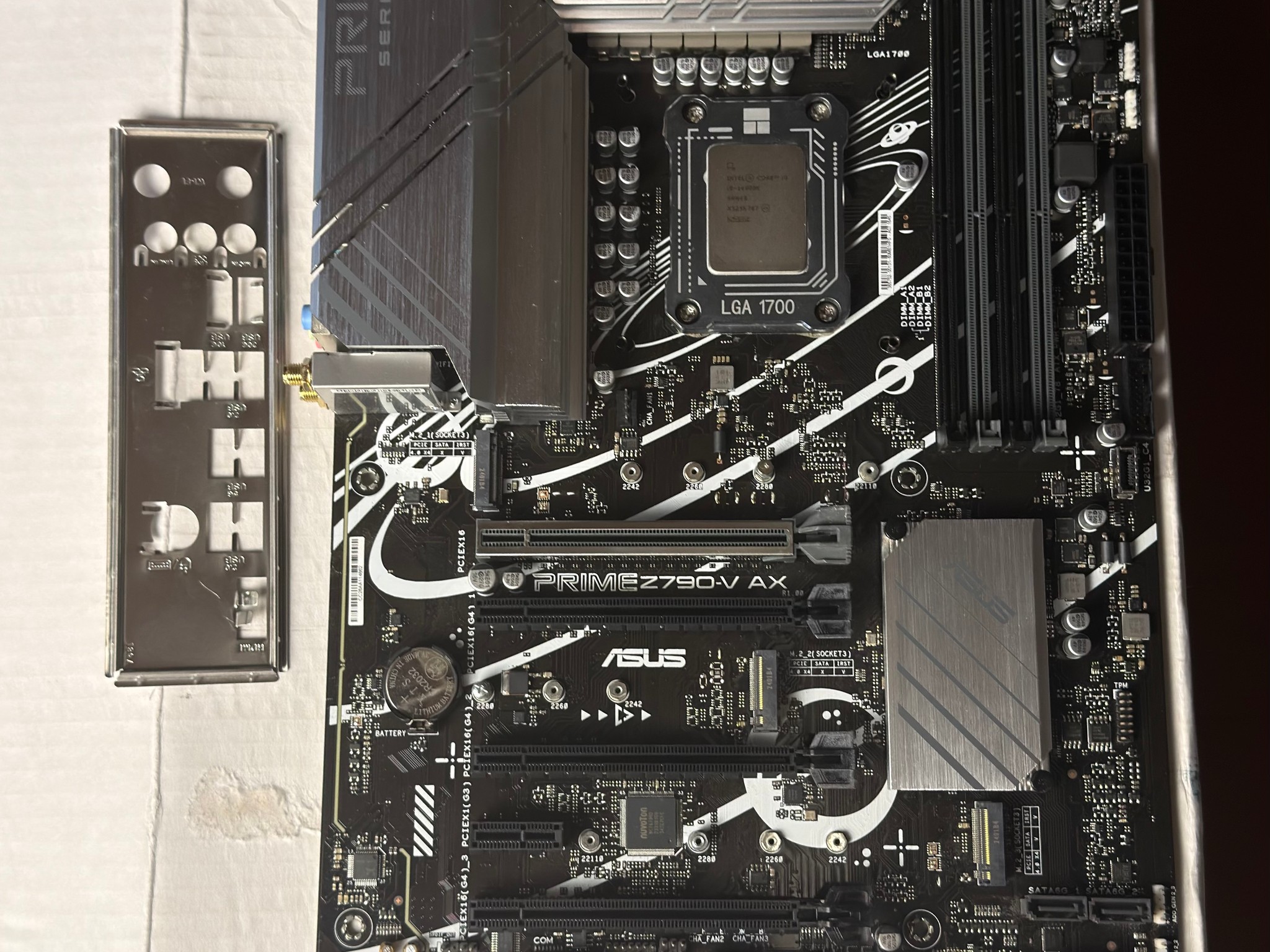 14900k + Asus Prime Z790-V AX Motherboard