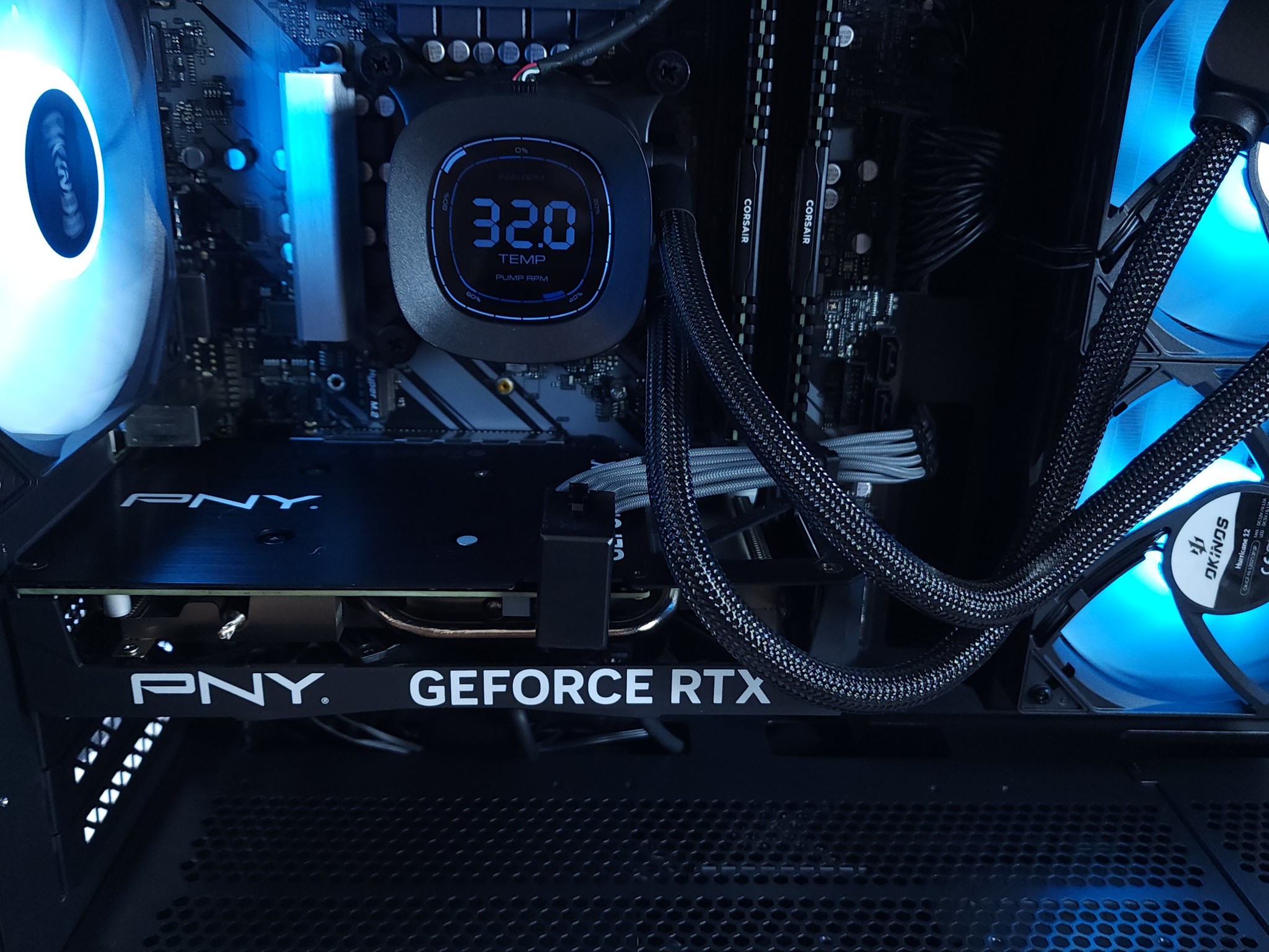 💙RTX 4060●Core i5 12600KF●1TB NVMe●32GB 3200MHz DDR4●1080p Gaming Computer