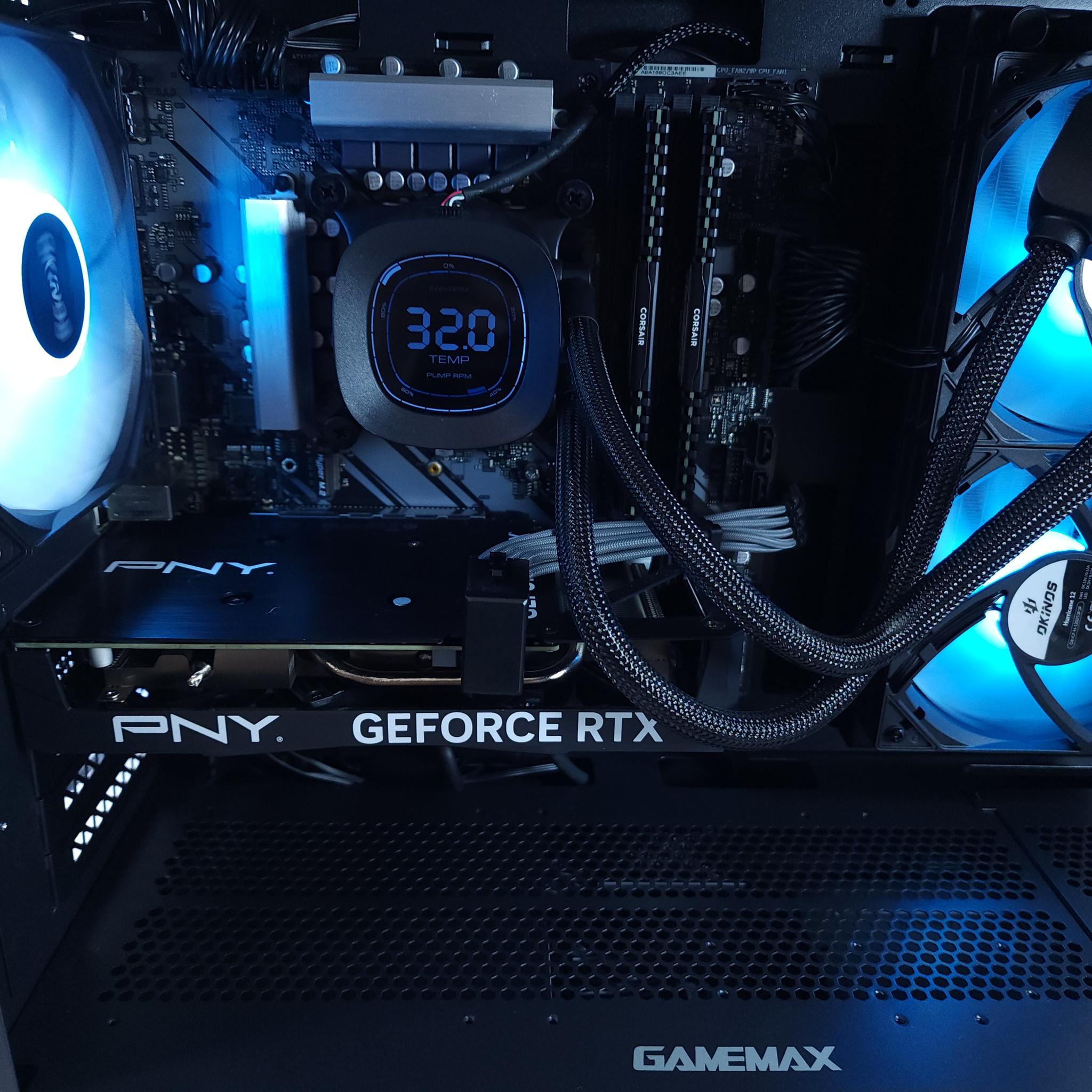 💙RTX 4060●Core i5 12600KF●1TB NVMe●32GB 3200MHz DDR4●1080p Gaming Computer