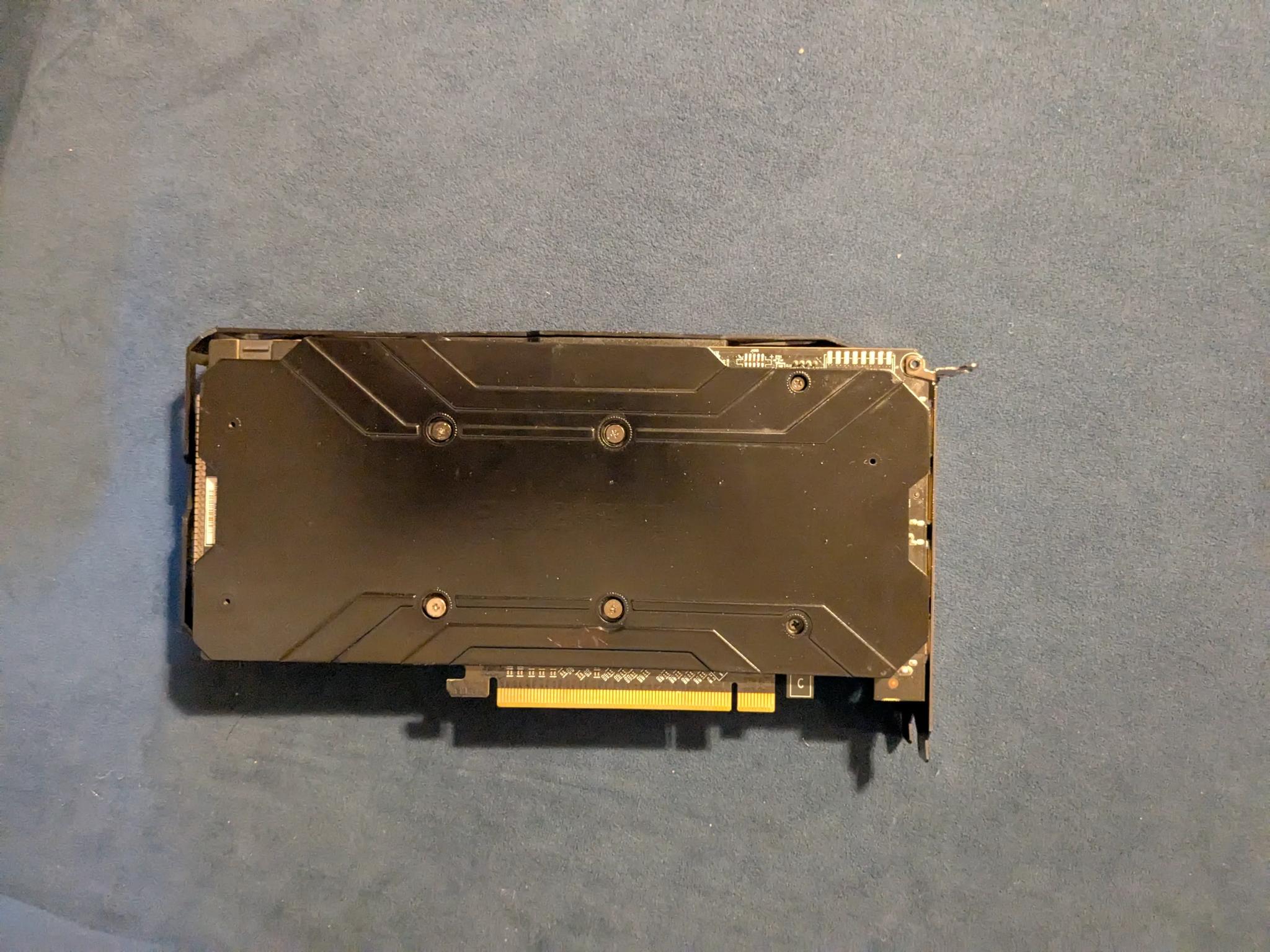 Parts only RX 580 8 GB READ DESCRIPTION