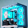🤍🩵🖤Gaming PC🔲Nvidia RTX 4070 12GB🔲AMD Ryzen 5 7500F🔲32GB DDR5🔲1TB SSD