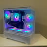 White RGB Gaming PC | Ryzen 7 3700X | RTX 5050 8GB | 16GB RGB | 500GB M.2 SSD